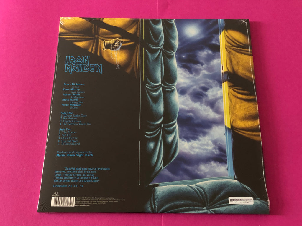 Iron Maiden : Piece Of Mind (LP,Album,Reissue,Remastered,Stereo)