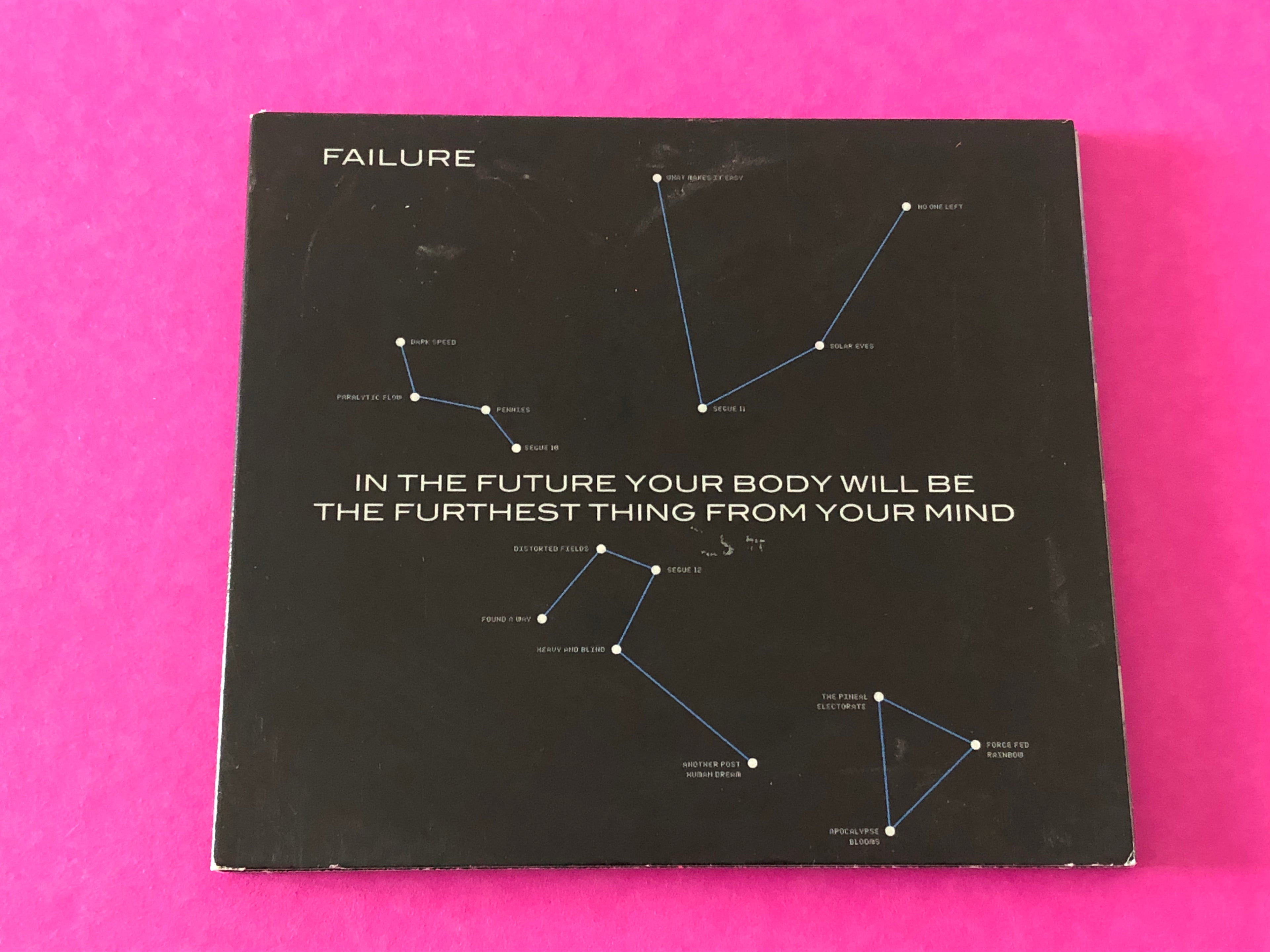 Failure : In The Future Your Body Will Be The Furthest Thing From Your Mind (Album)