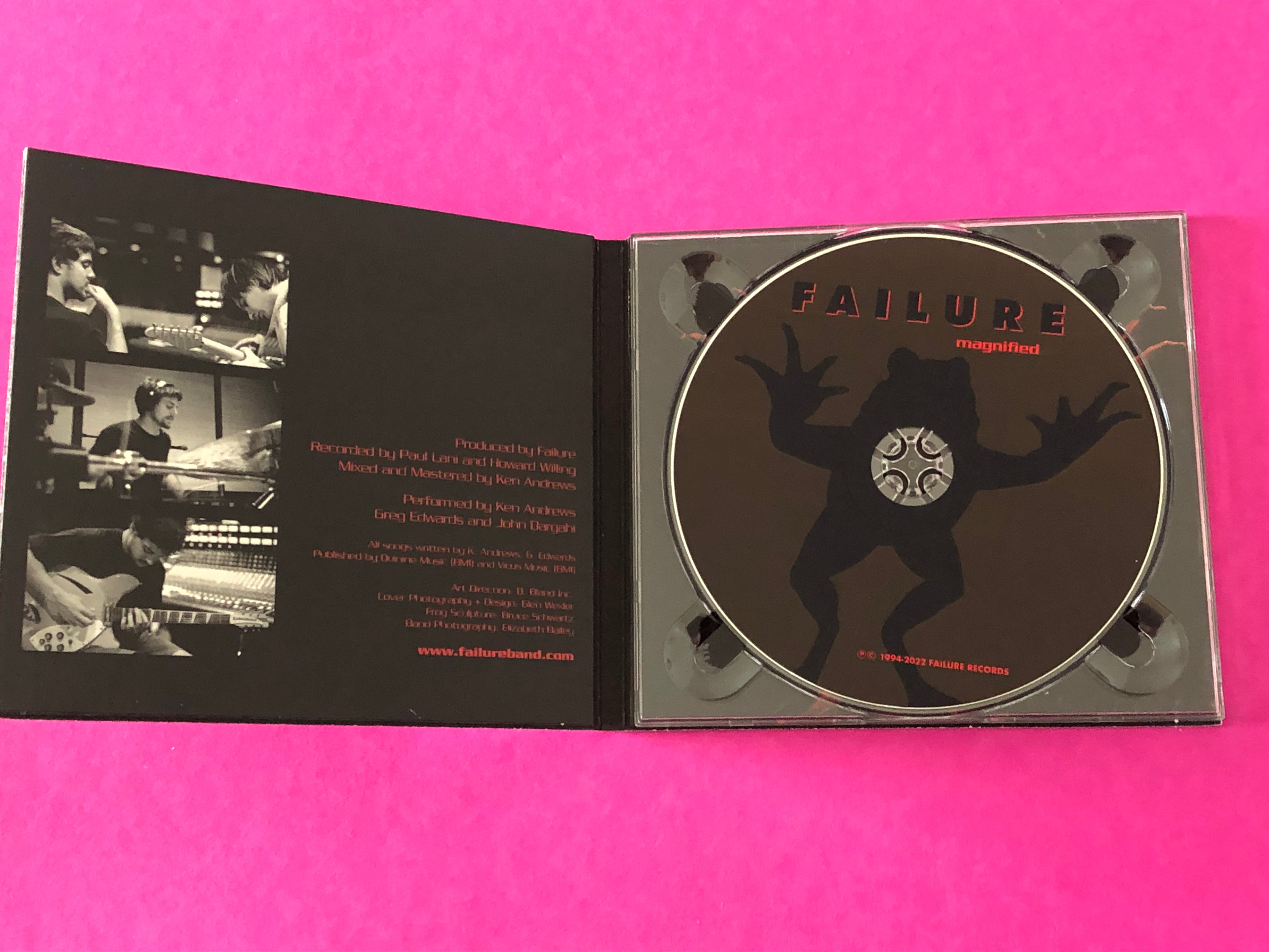 Failure : Magnified (Album,Reissue,Remastered)