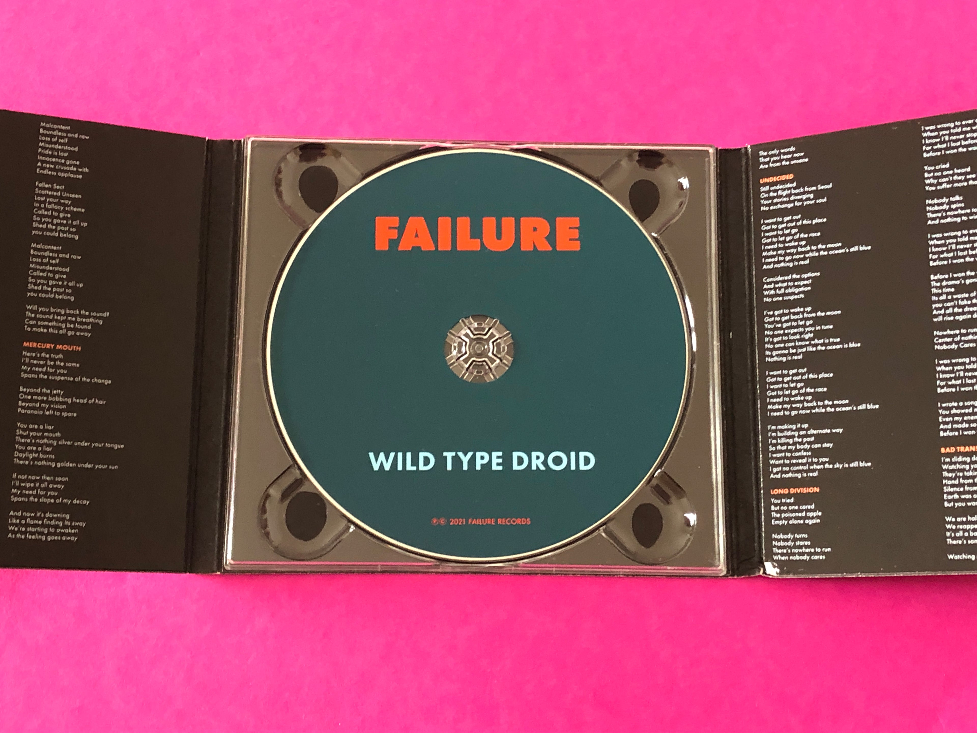 Failure : Wild Type Droid (Album,Stereo)