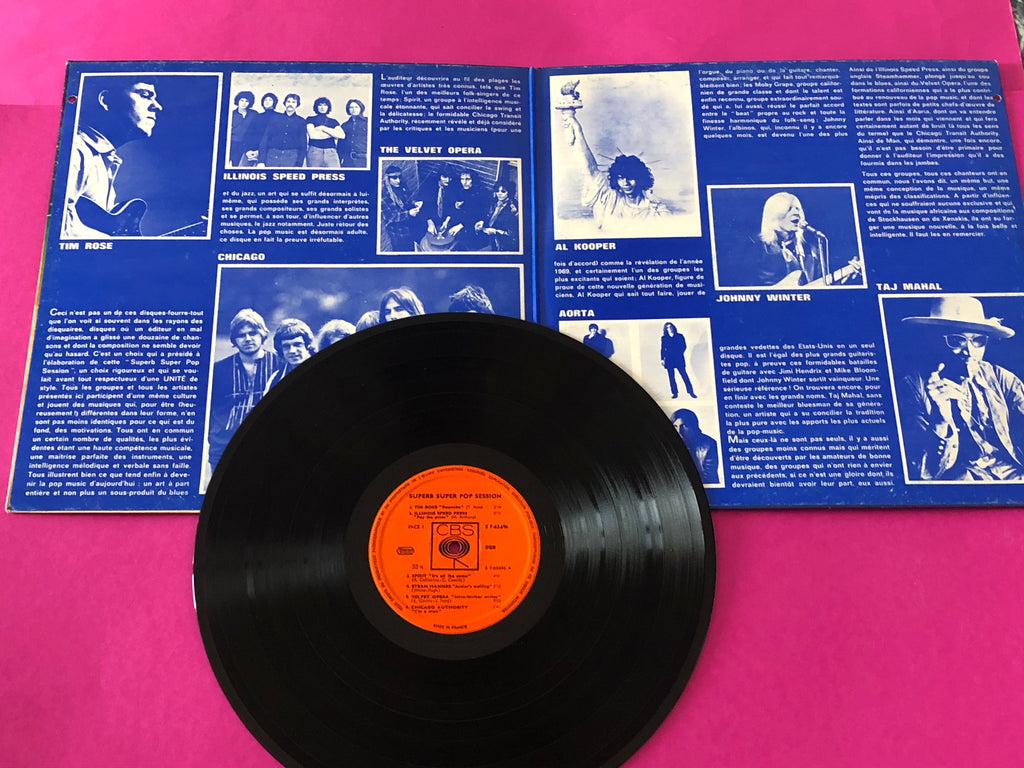 Various : Superb Super Pop Session (LP,Compilation,Stereo)