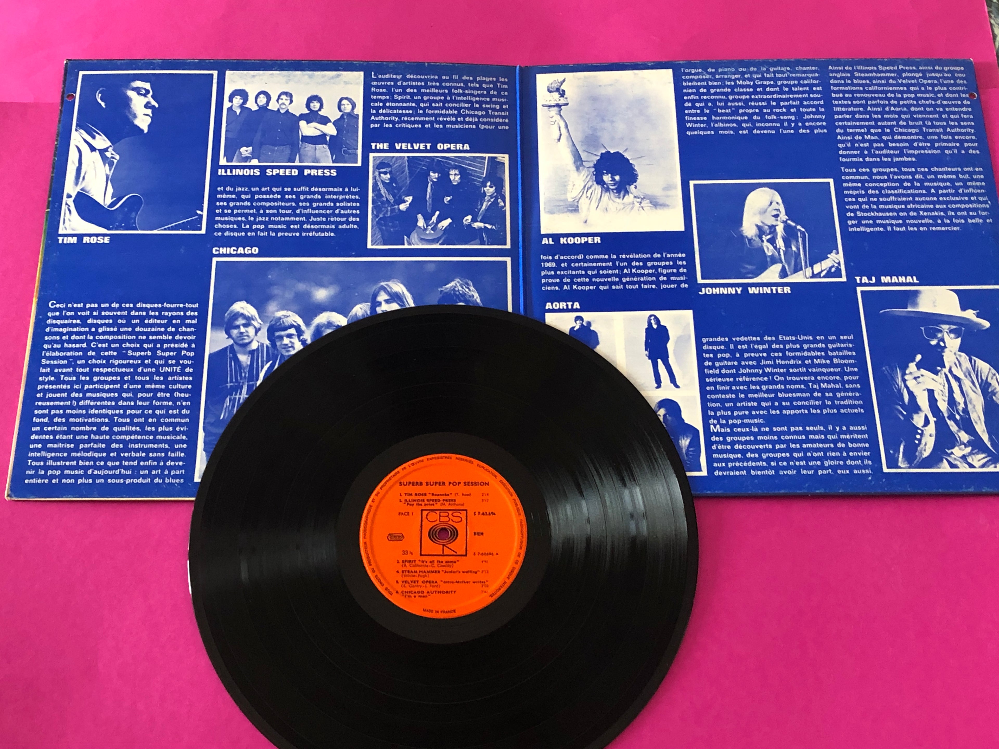 Various : Superb Super Pop Session (LP,Compilation,Stereo)