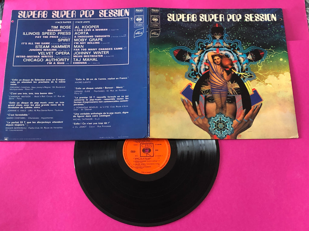 Various : Superb Super Pop Session (LP,Compilation,Stereo)