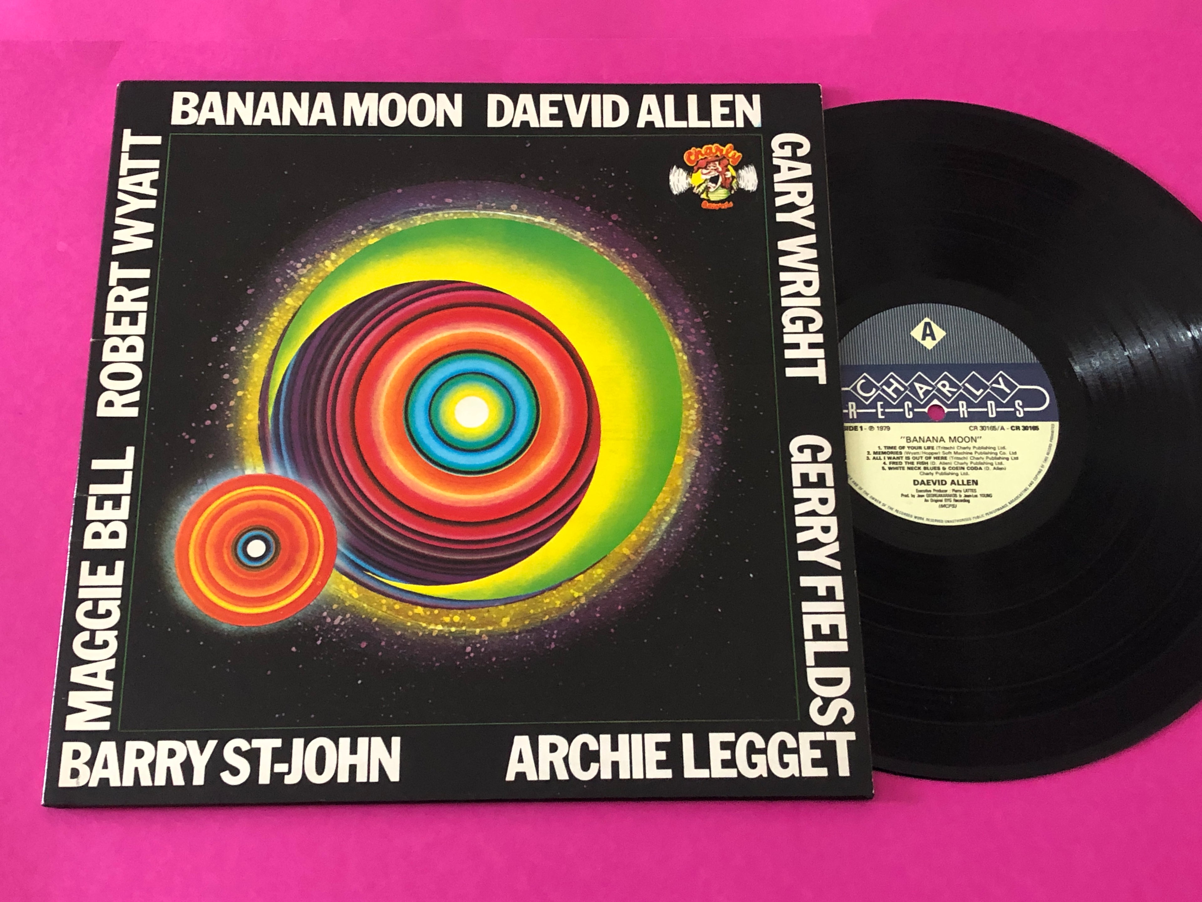 Daevid Allen : Banana Moon (LP,Album,Reissue)