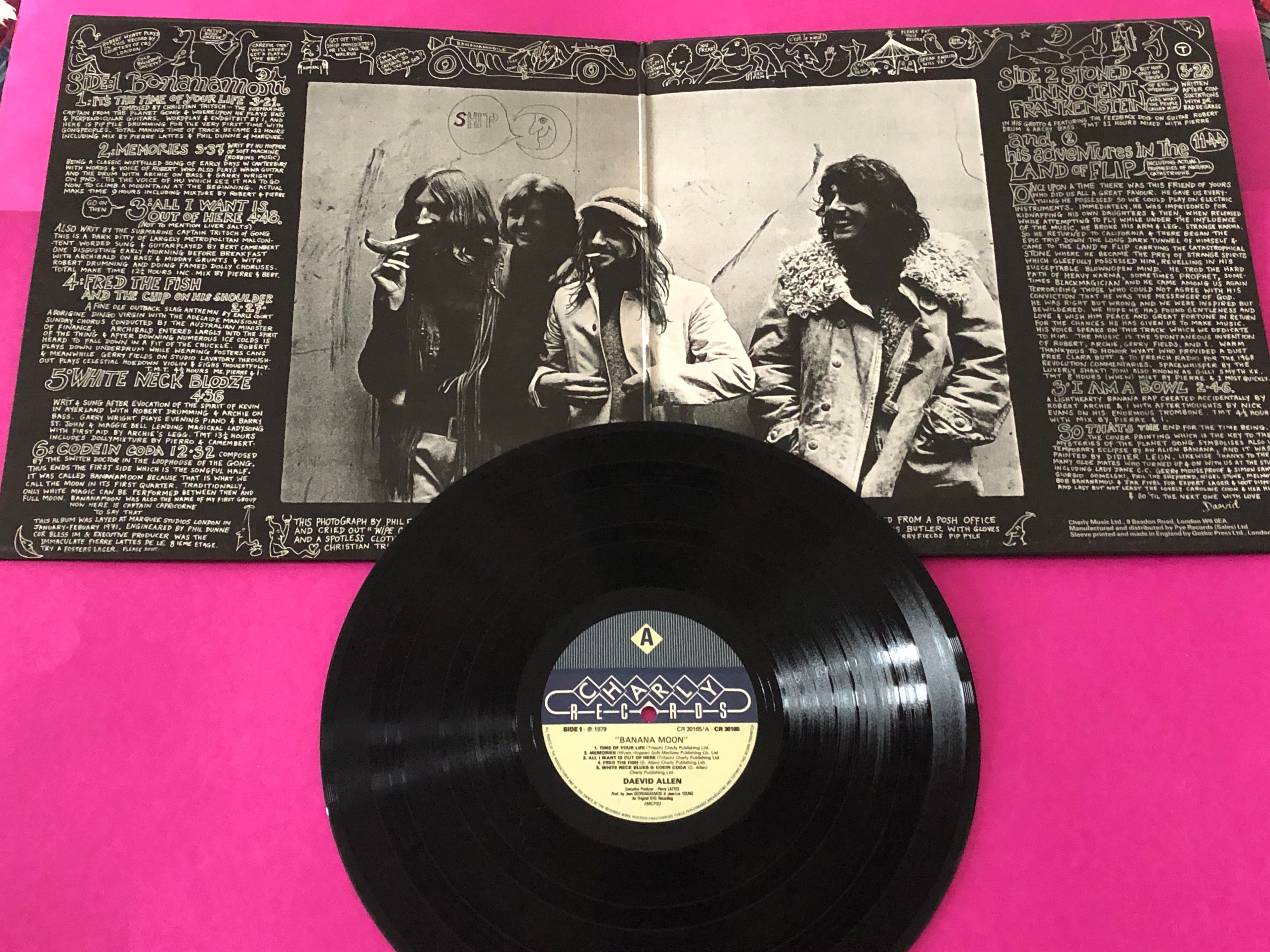 Daevid Allen : Banana Moon (LP,Album,Reissue)