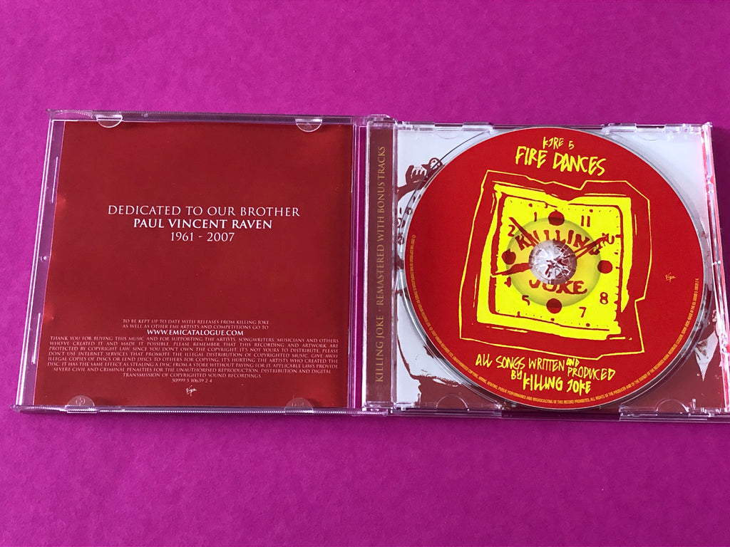 Killing Joke : Fire Dances (Album,Reissue,Remastered,Stereo)