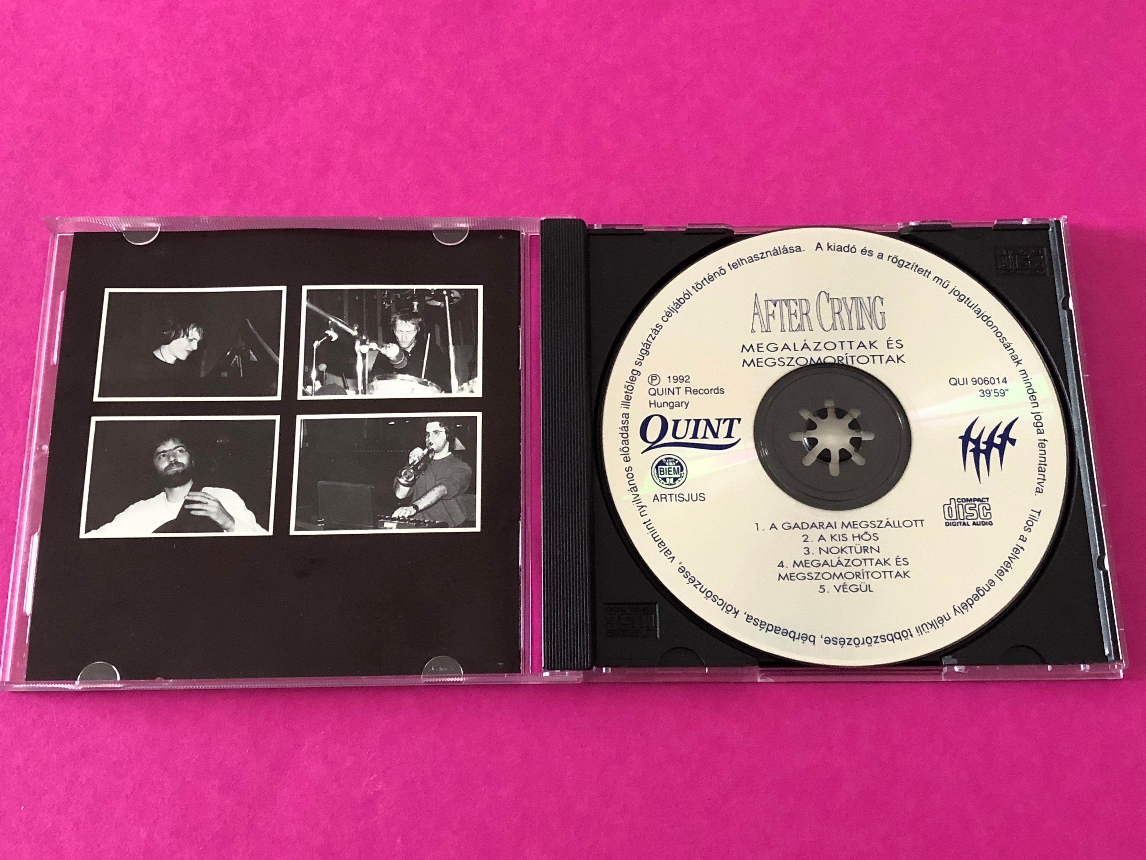 After Crying : Megalázottak És Megszomorítottak (Album)