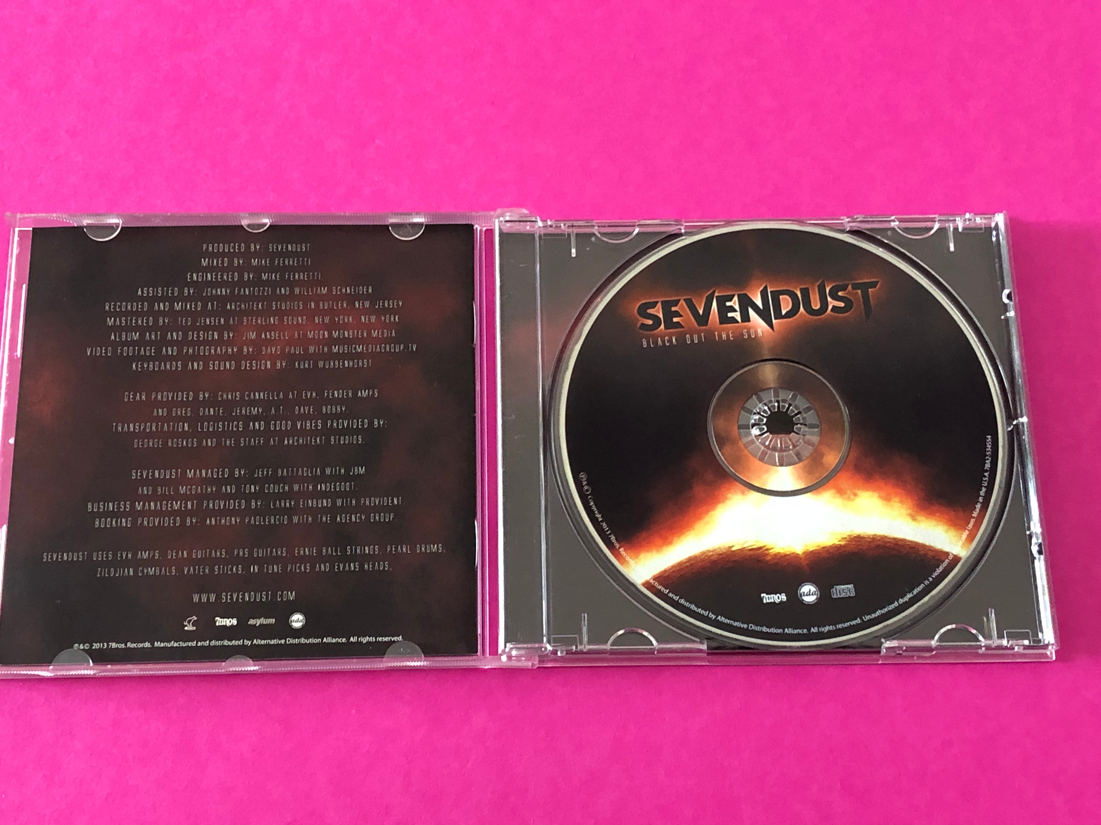 Sevendust : Black Out The Sun (Album,Stereo)