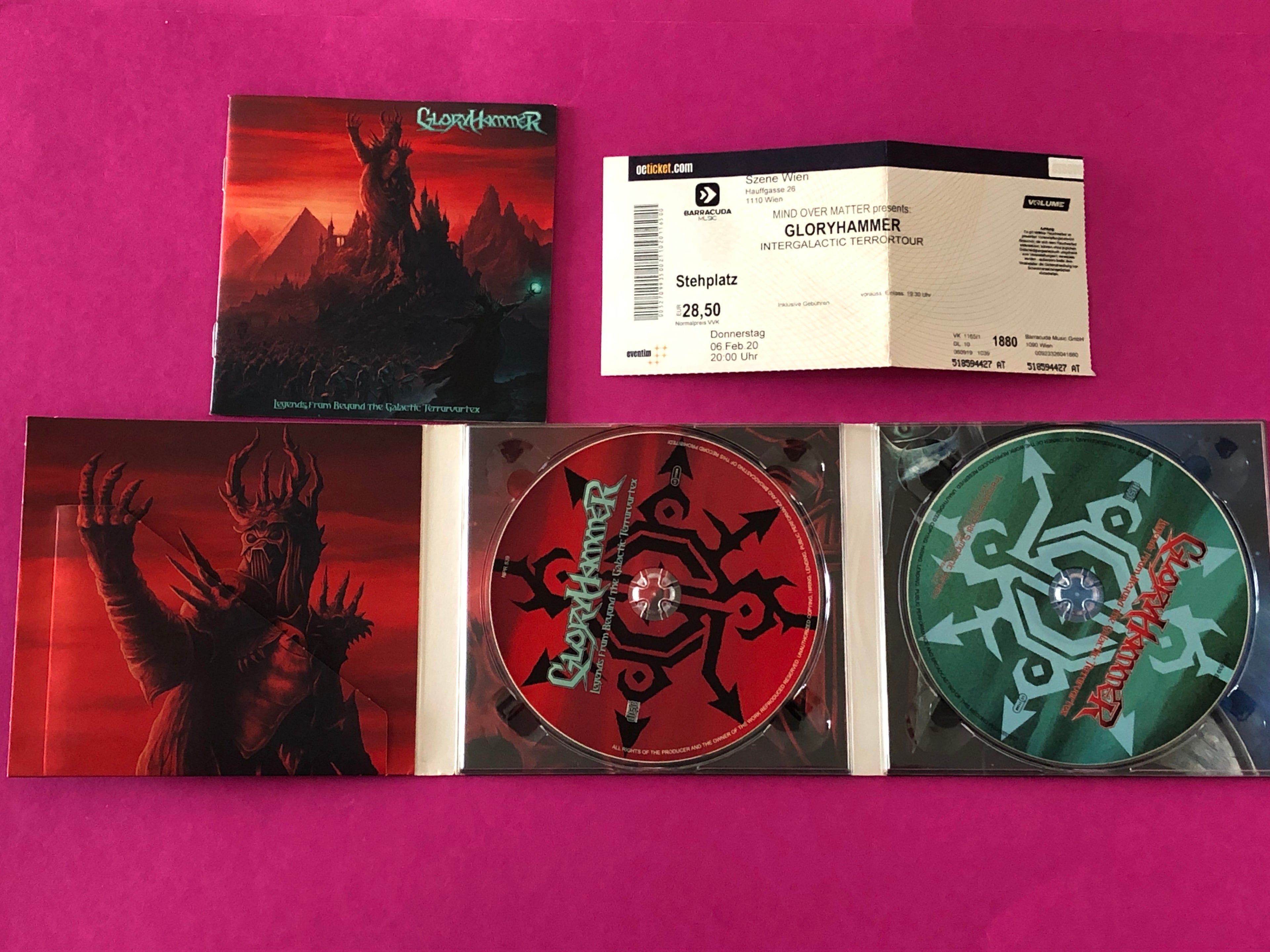 Gloryhammer : Legends From Beyond The Galactic Terrorvortex (Album)