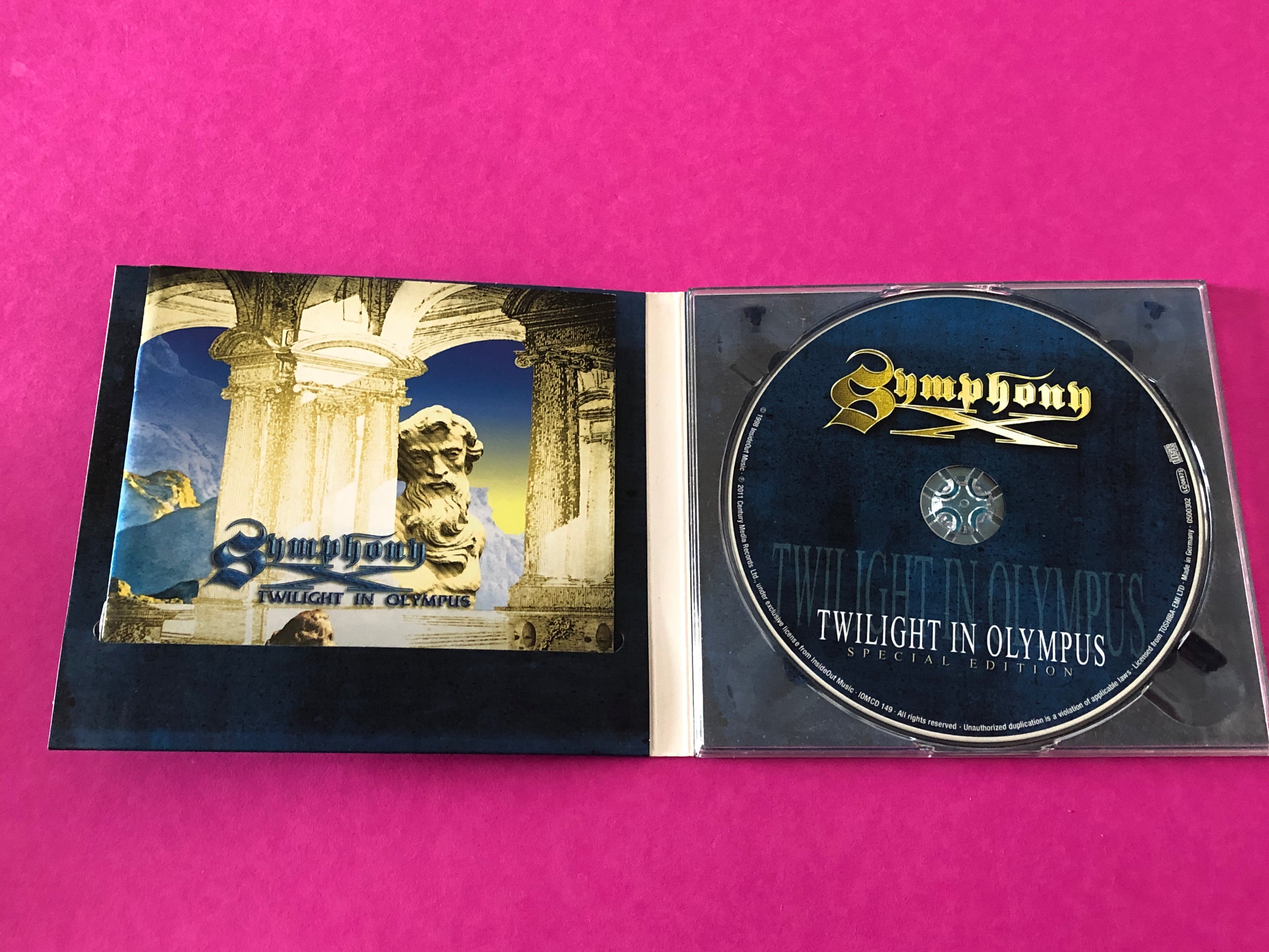 Symphony X : Twilight In Olympus (Album,Enhanced,Reissue,Special Edition)