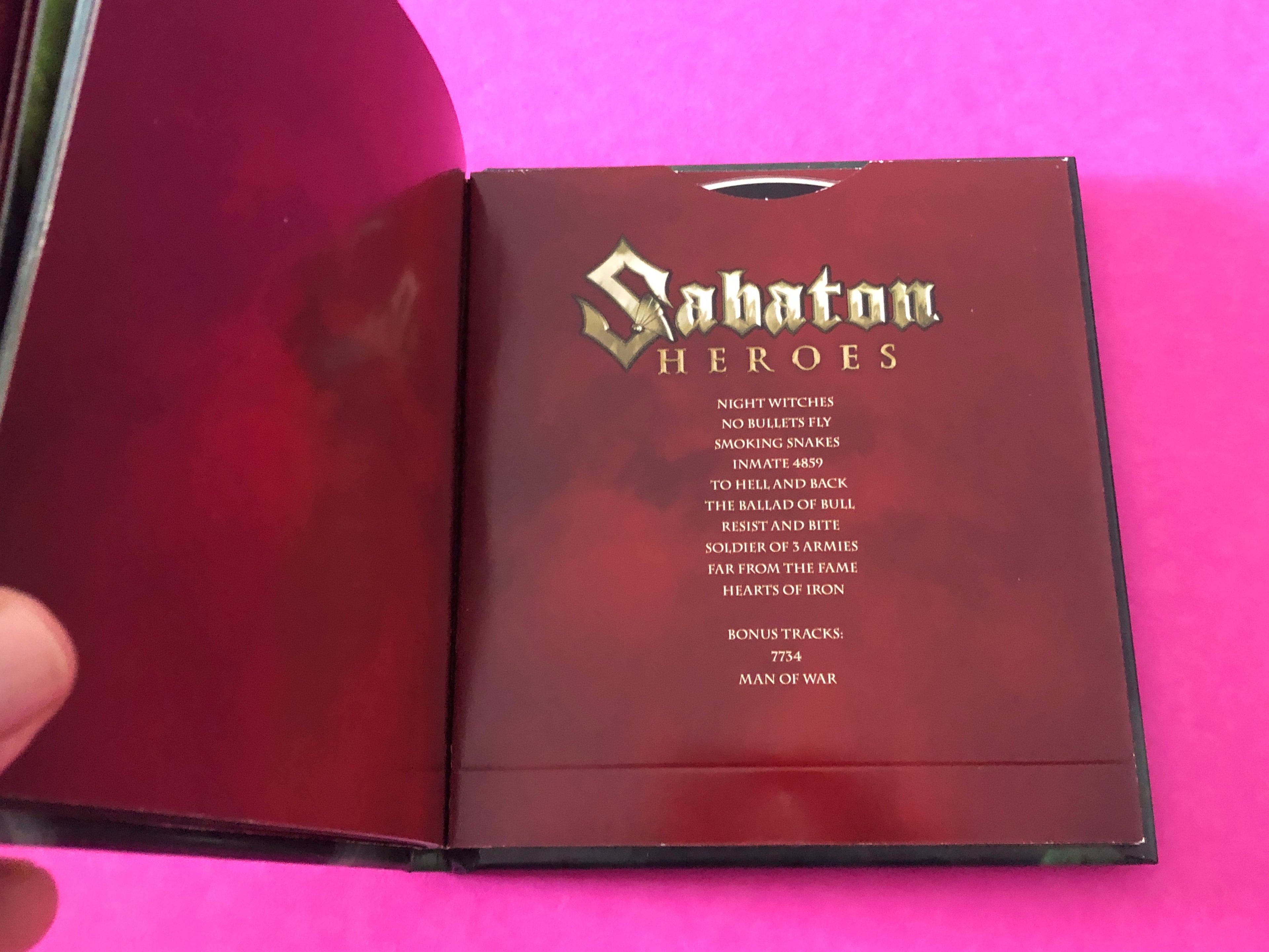 Sabaton : Heroes (Album,Limited Edition)