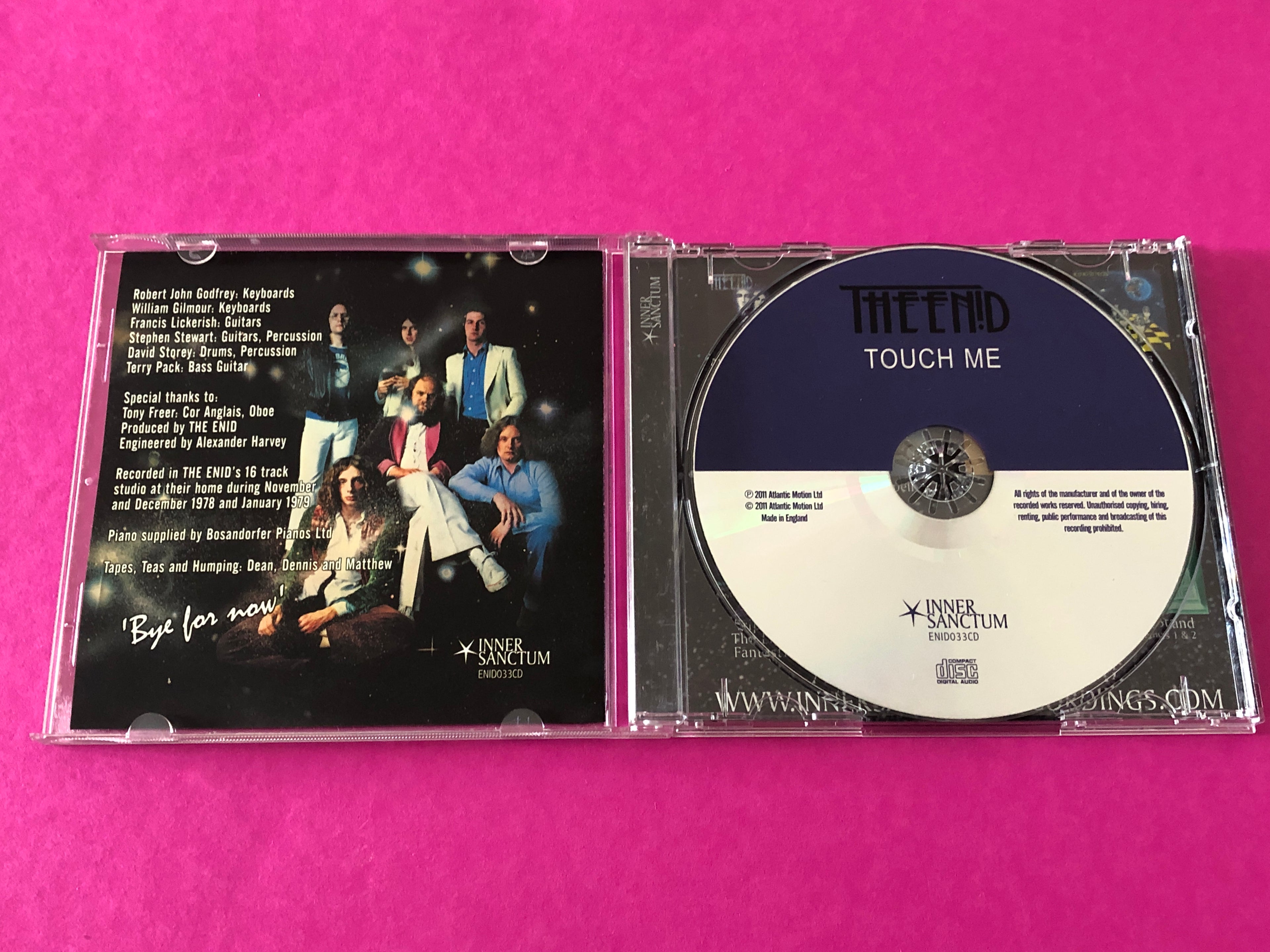 The Enid : Touch Me (Album,Reissue)