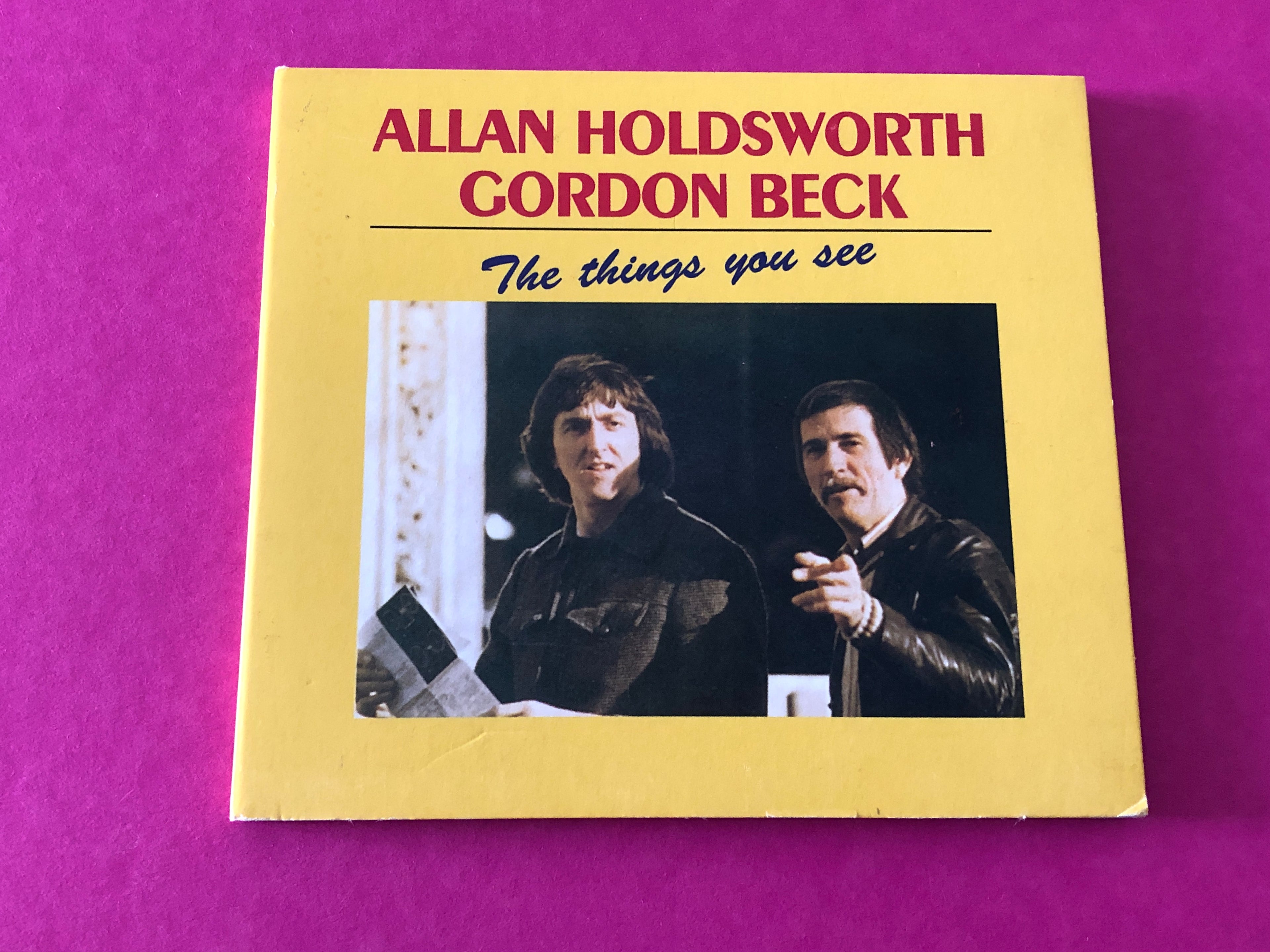 Allan Holdsworth / Gordon Beck : The Things You See  (Album,Reissue)