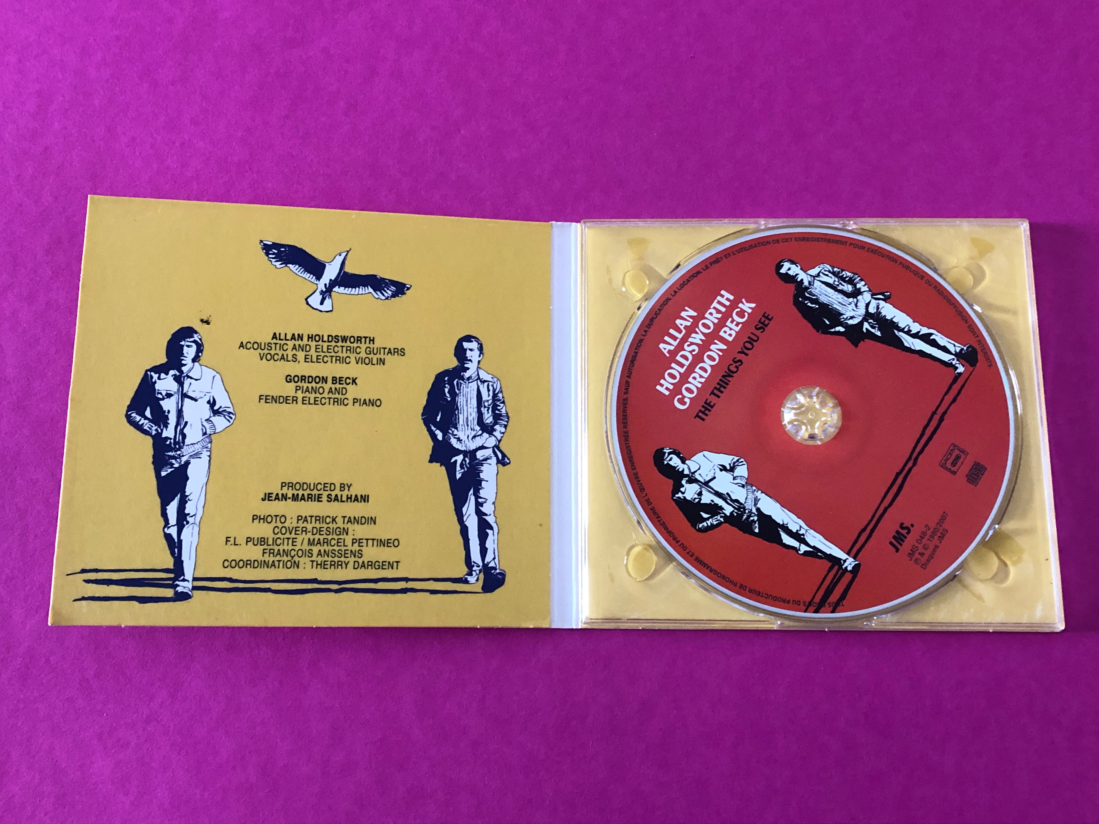 Allan Holdsworth / Gordon Beck : The Things You See  (Album,Reissue)