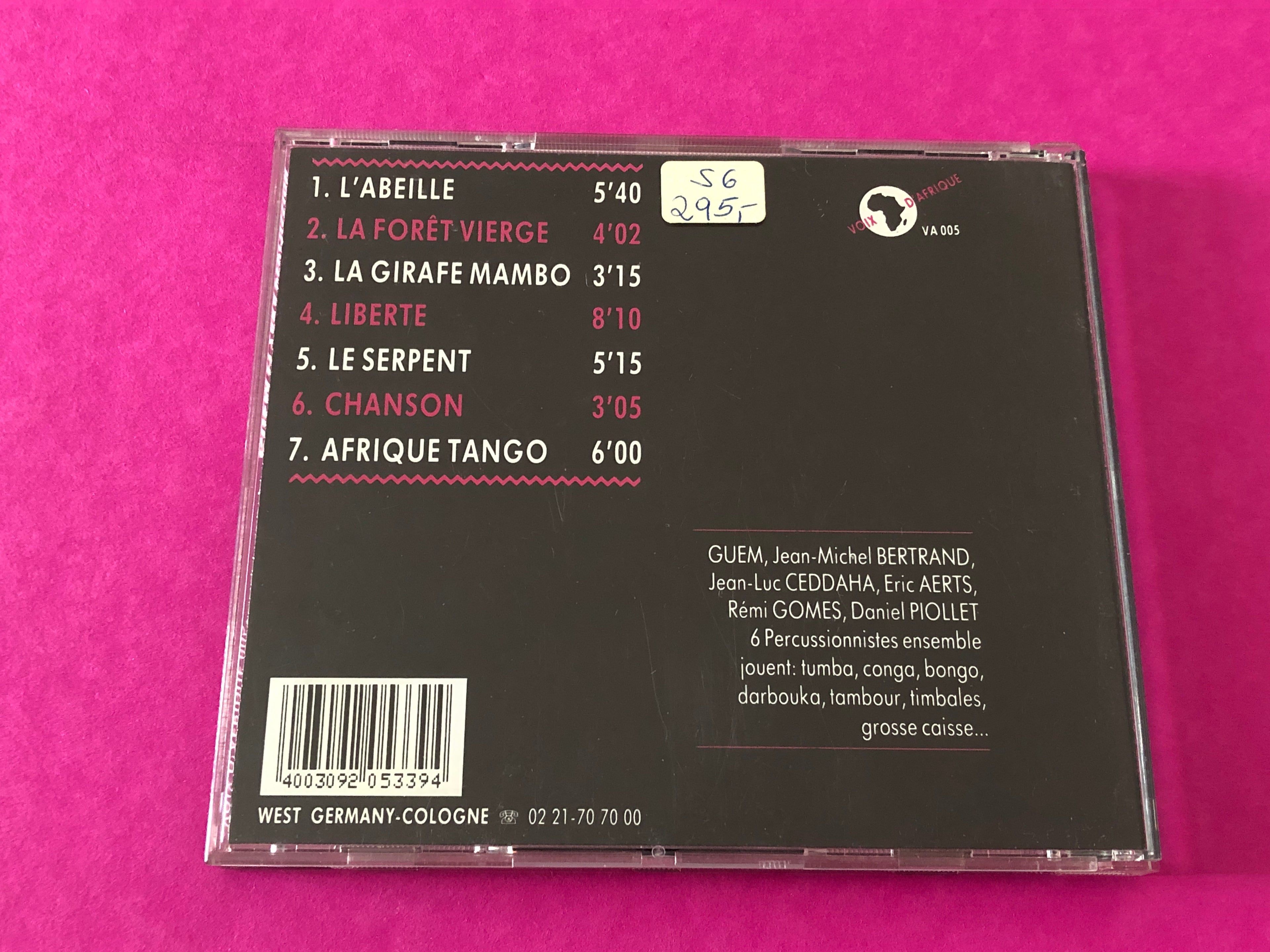 Guem Et Zaka Percussion : Best Of Percussion (CD, Comp, RP)