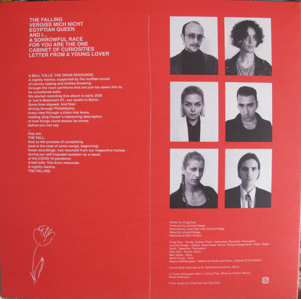The Underground Youth : The Falling (LP, Album, Ltd, Red)