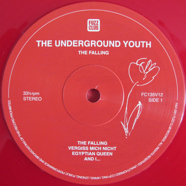 The Underground Youth : The Falling (LP, Album, Ltd, Red)