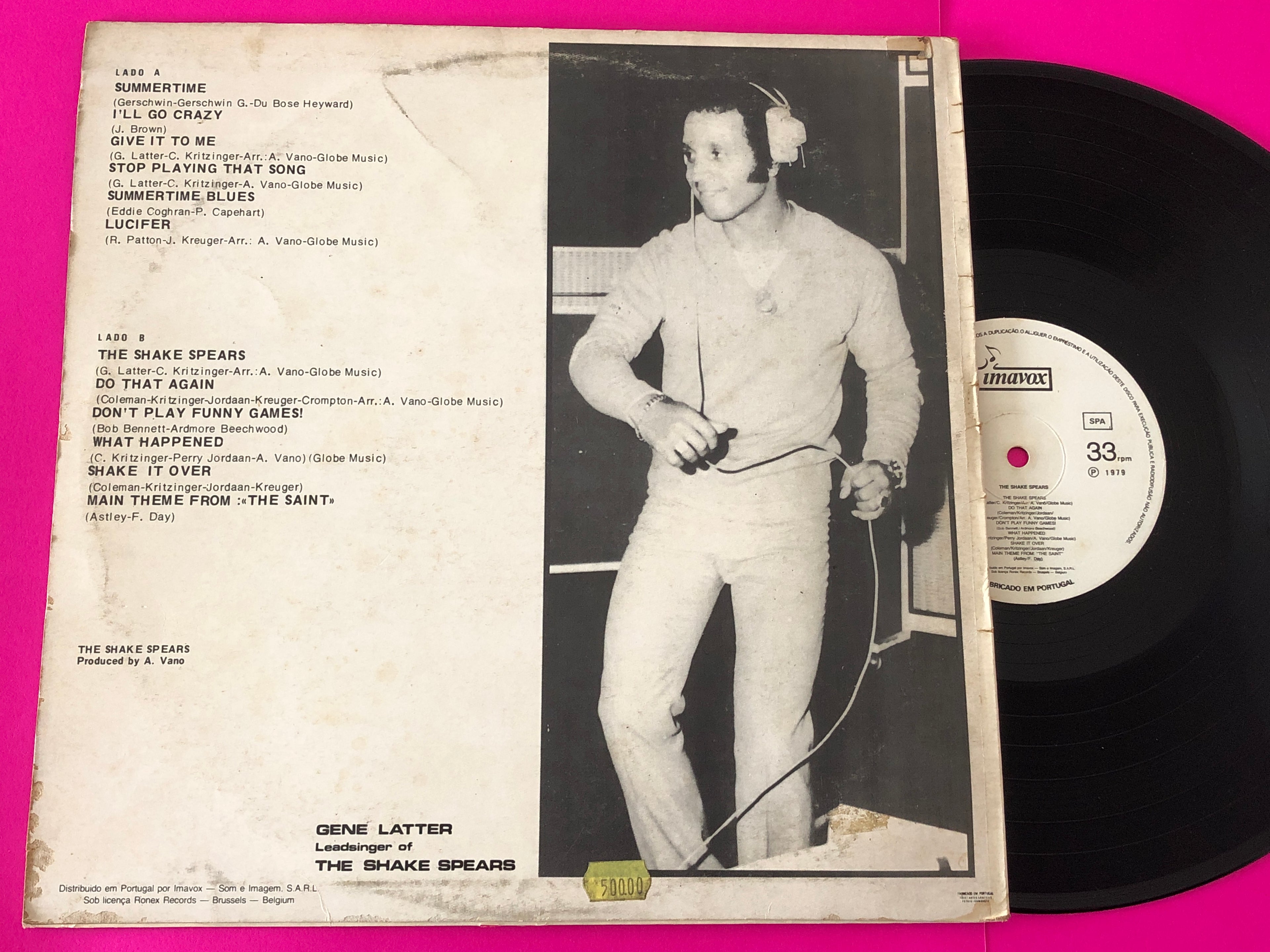 The Shake Spears : Summertime (LP, Album)