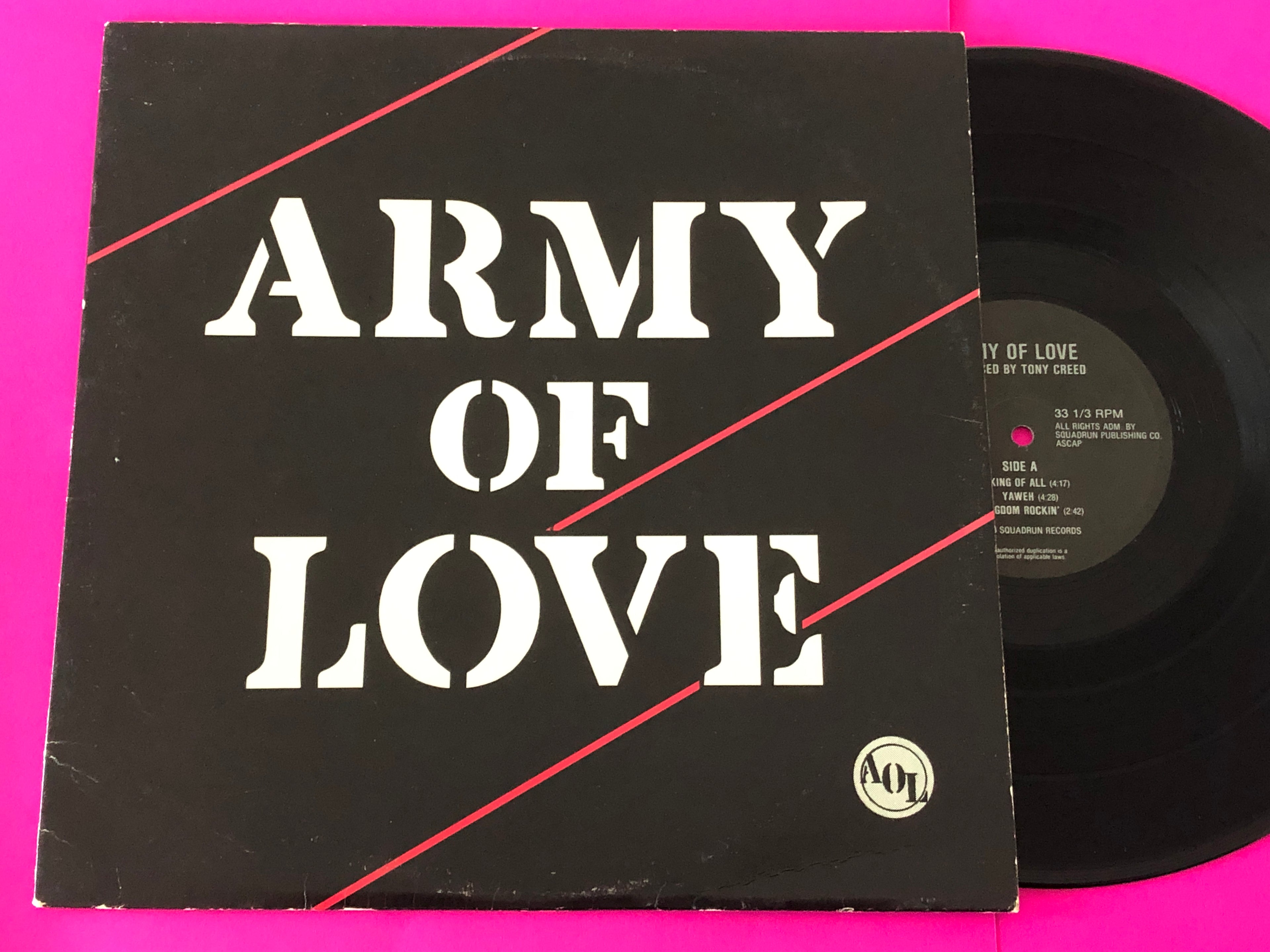 Army Of Love : Army Of Love (LP, Album)