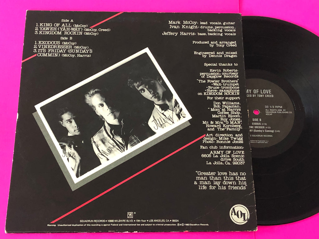 Army Of Love : Army Of Love (LP, Album)