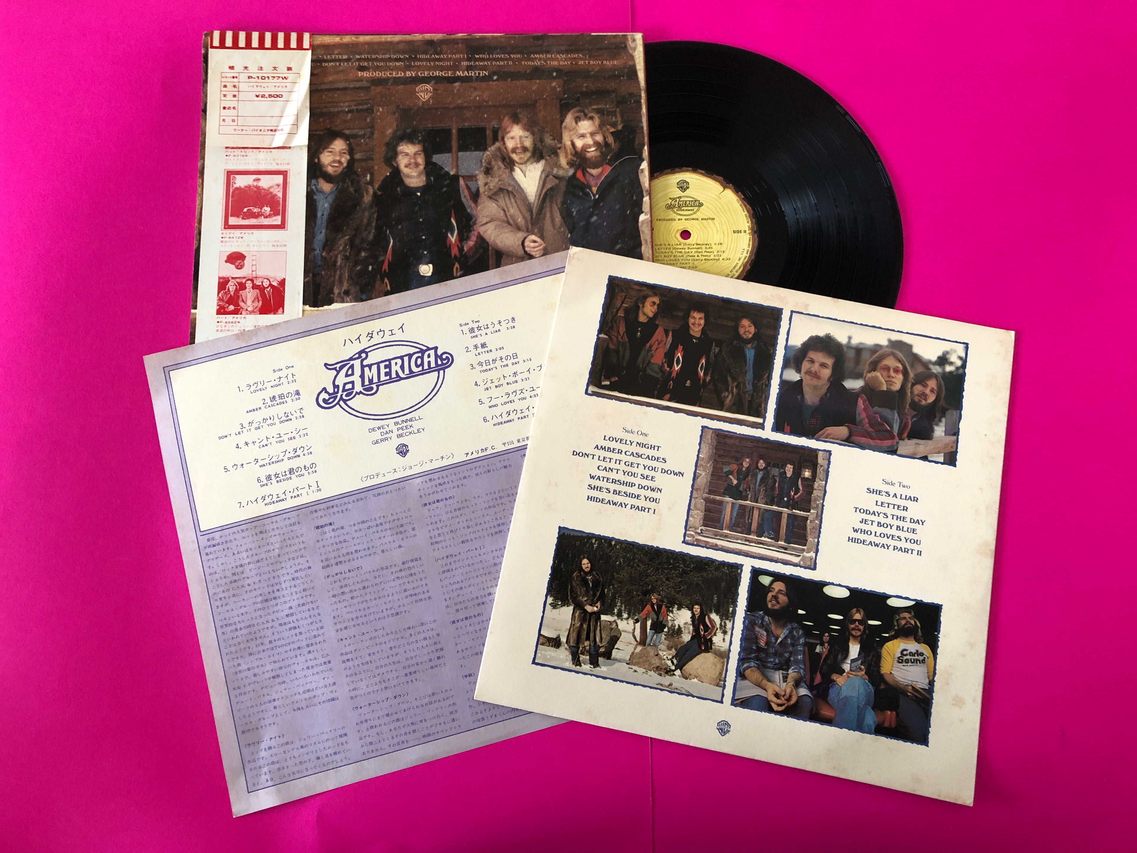 America (2) : Hideaway (LP, Album)