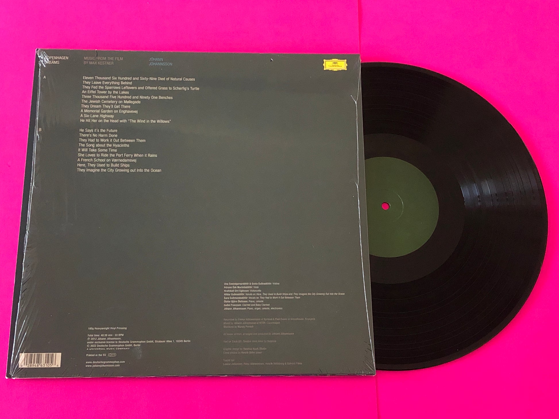 Jóhann Jóhannsson : Copenhagen Dreams (LP, Album, RE, 180)