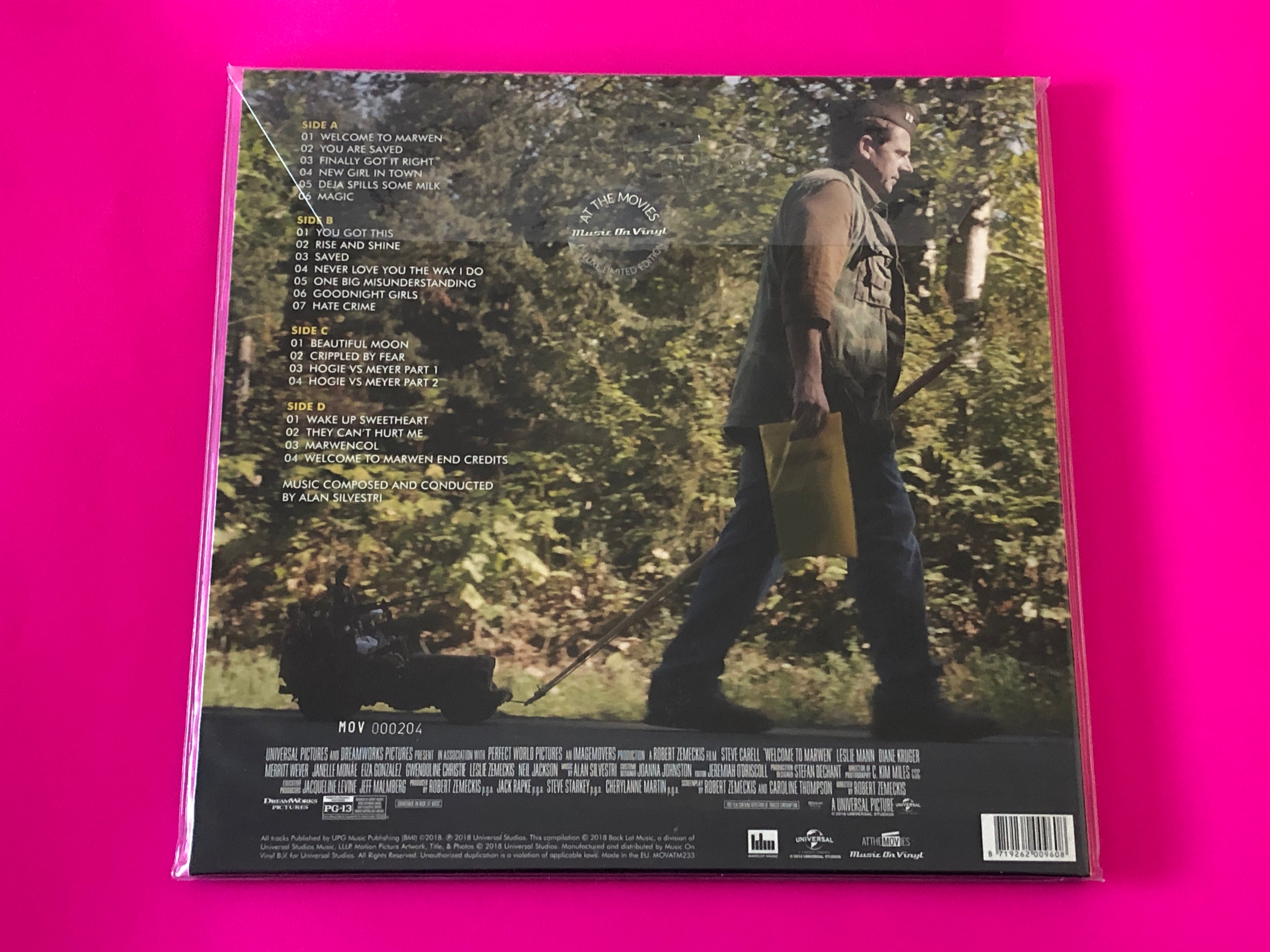 Alan Silvestri : Welcome To Marwen (2xLP, Ltd, Num, Cle)