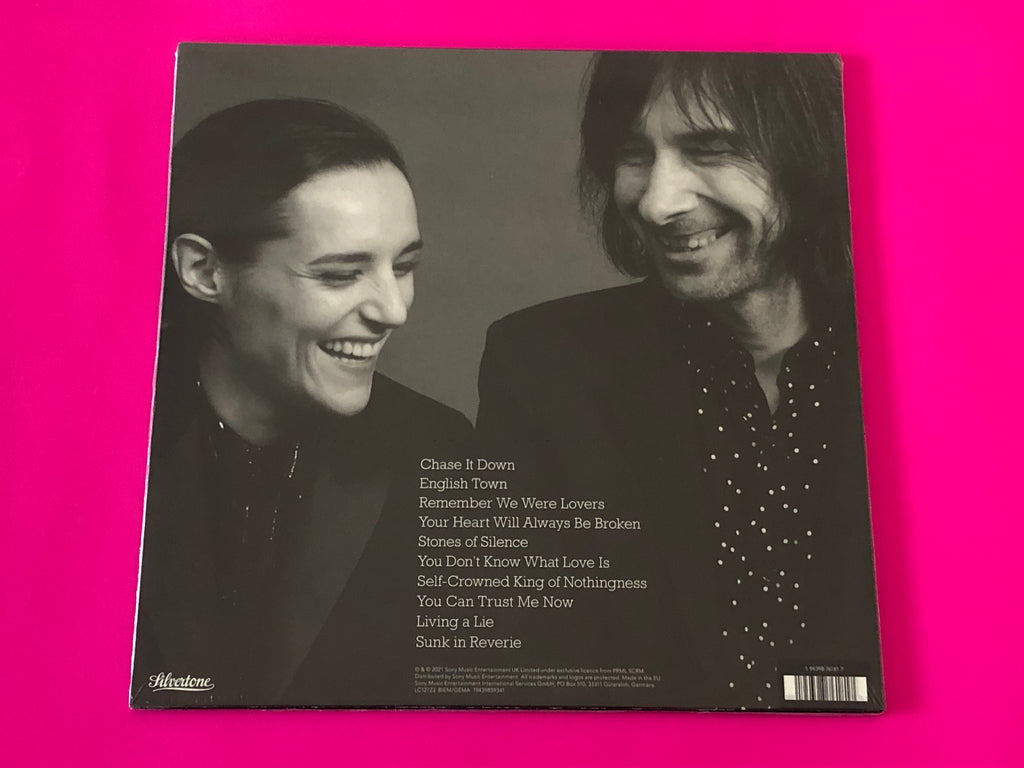 Bobby Gillespie And Jehnny Beth : Utopian Ashes (LP, Album, Red)