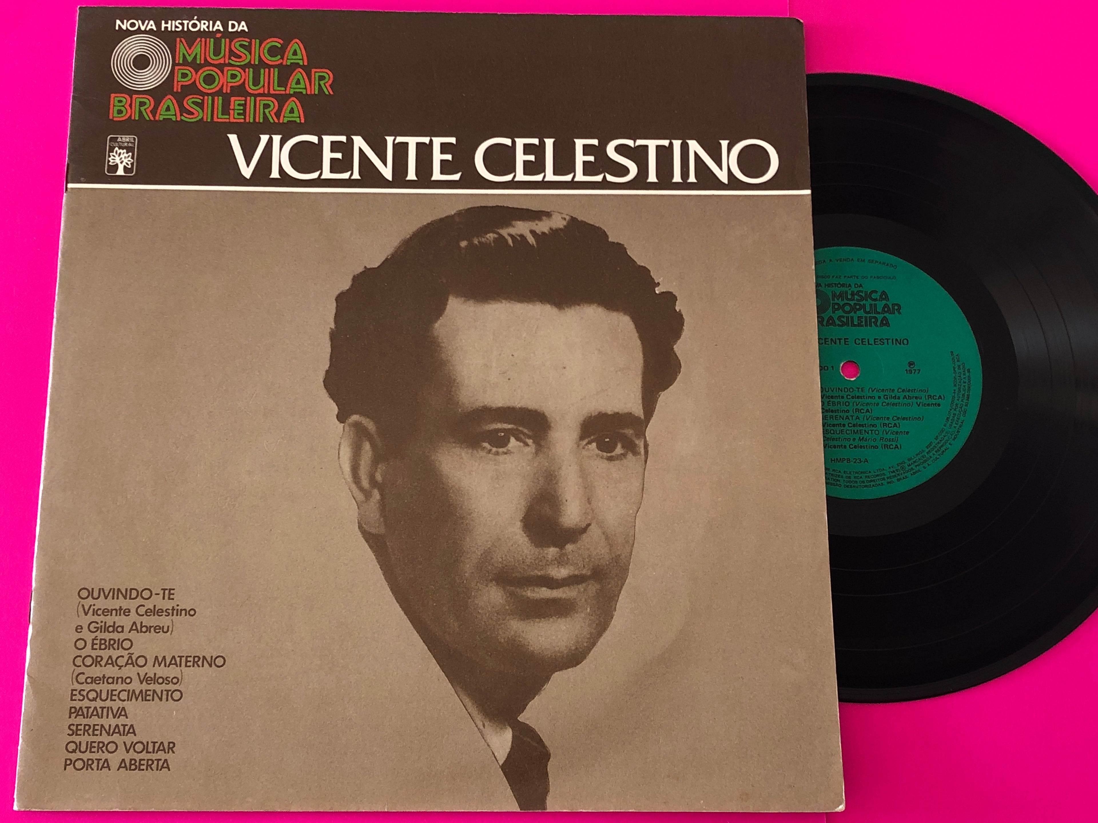 Various : Nova História Da Música Popular Brasileira - Vicente Celestino (10", Comp, Gat)