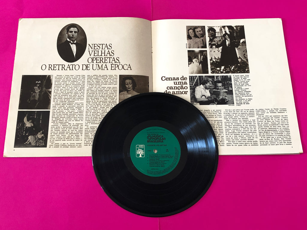 Various : Nova História Da Música Popular Brasileira - Vicente Celestino (10", Comp, Gat)