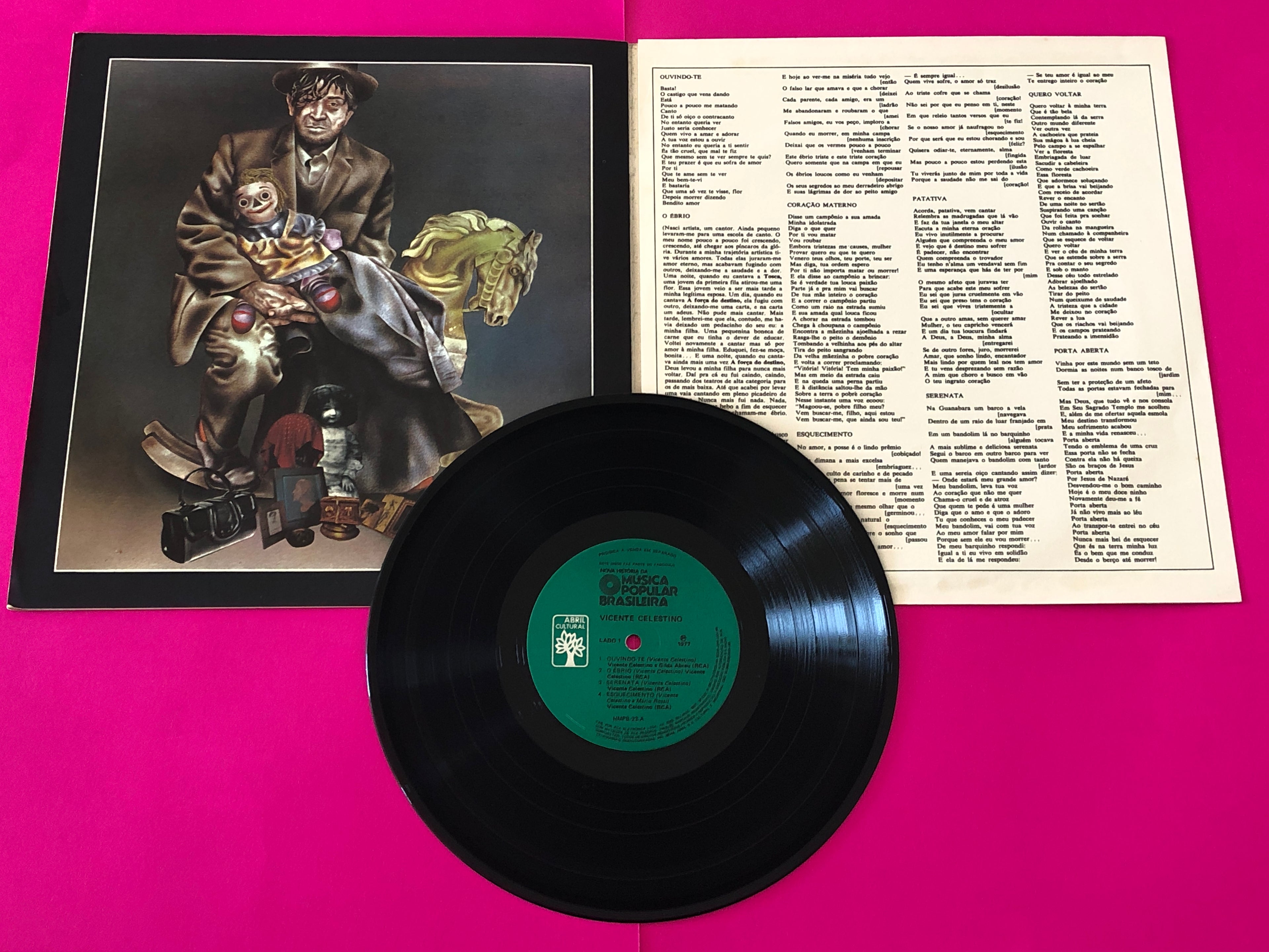 Various : Nova História Da Música Popular Brasileira - Vicente Celestino (10", Comp, Gat)