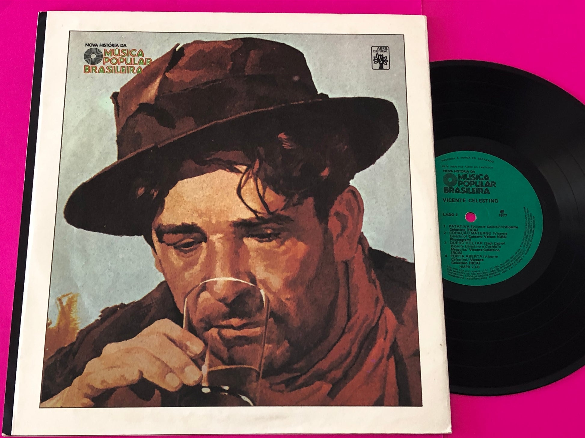 Various : Nova História Da Música Popular Brasileira - Vicente Celestino (10", Comp, Gat)