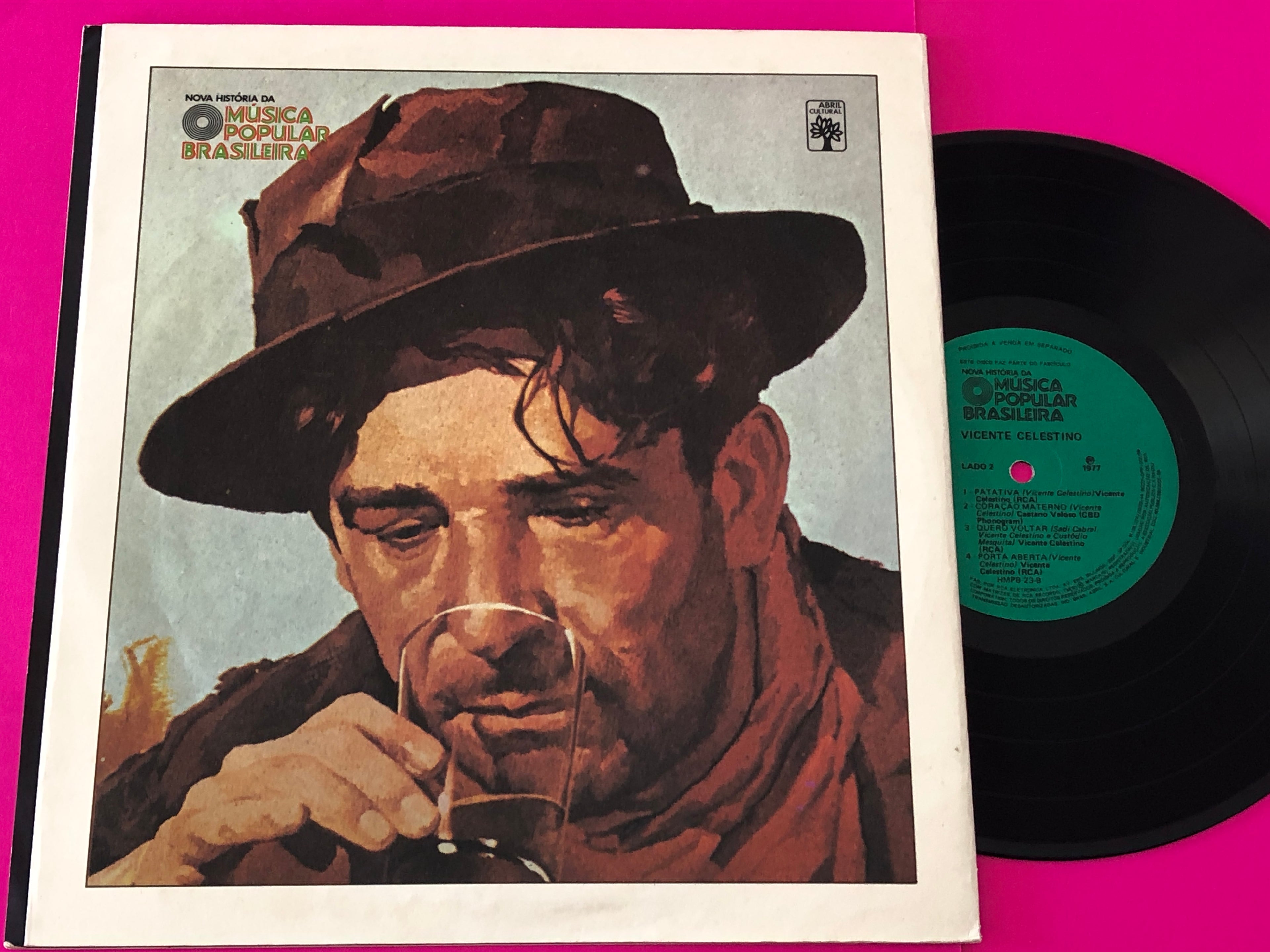 Various : Nova História Da Música Popular Brasileira - Vicente Celestino (10", Comp, Gat)