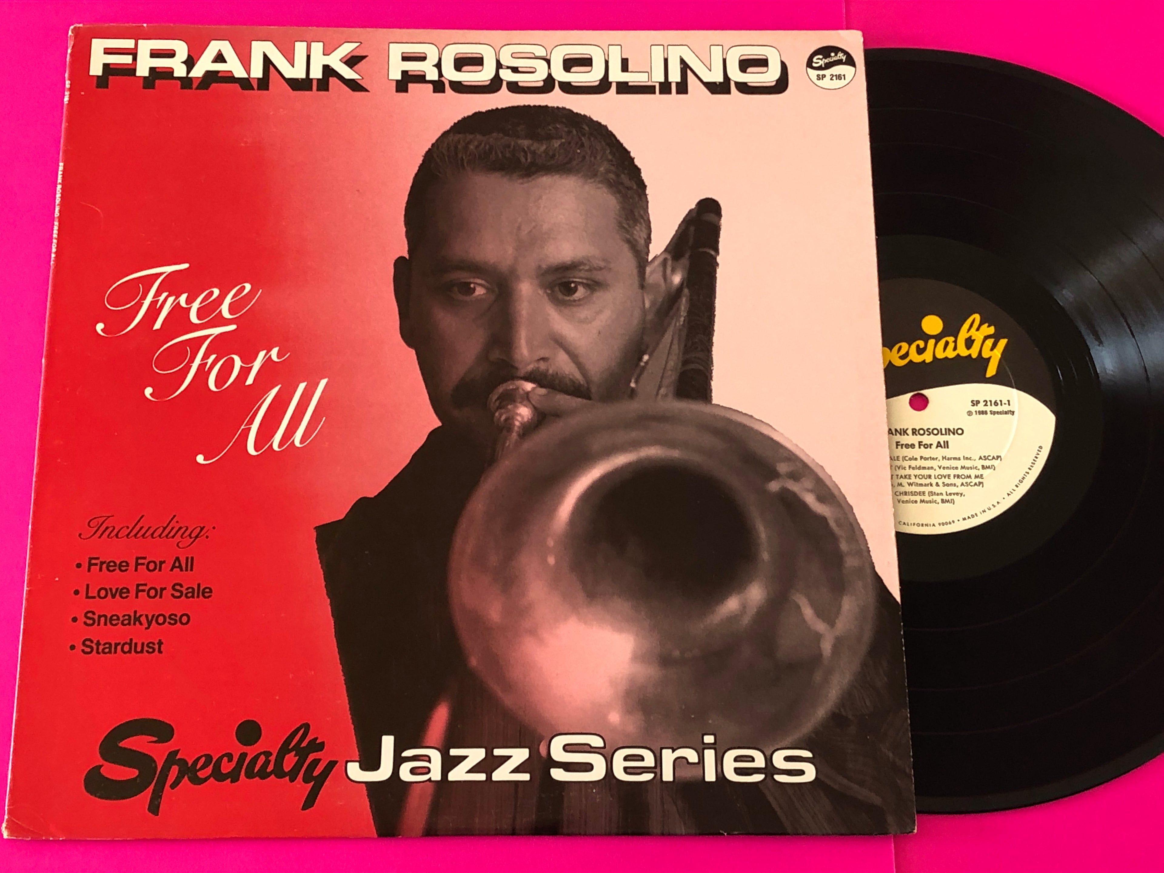 Frank Rosolino : Free For All (LP, Album)