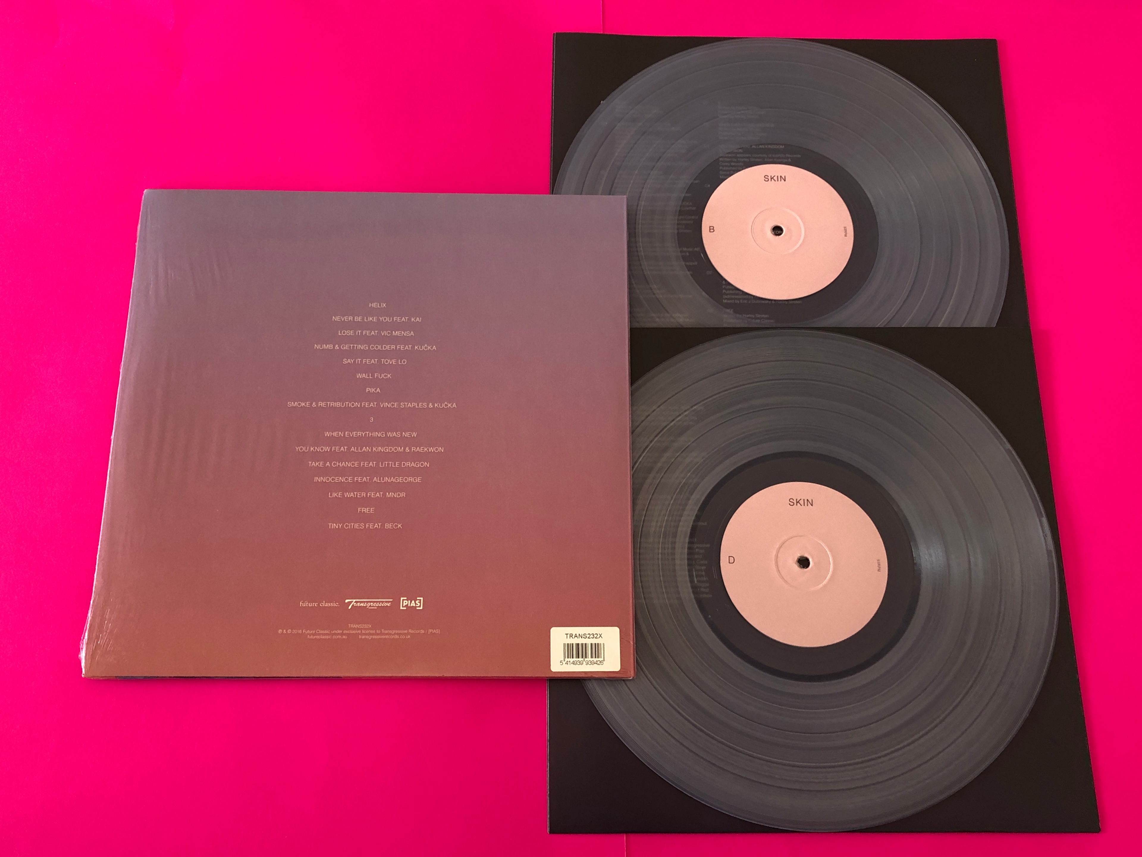 Flume : Skin (2xLP, Album, Cle)