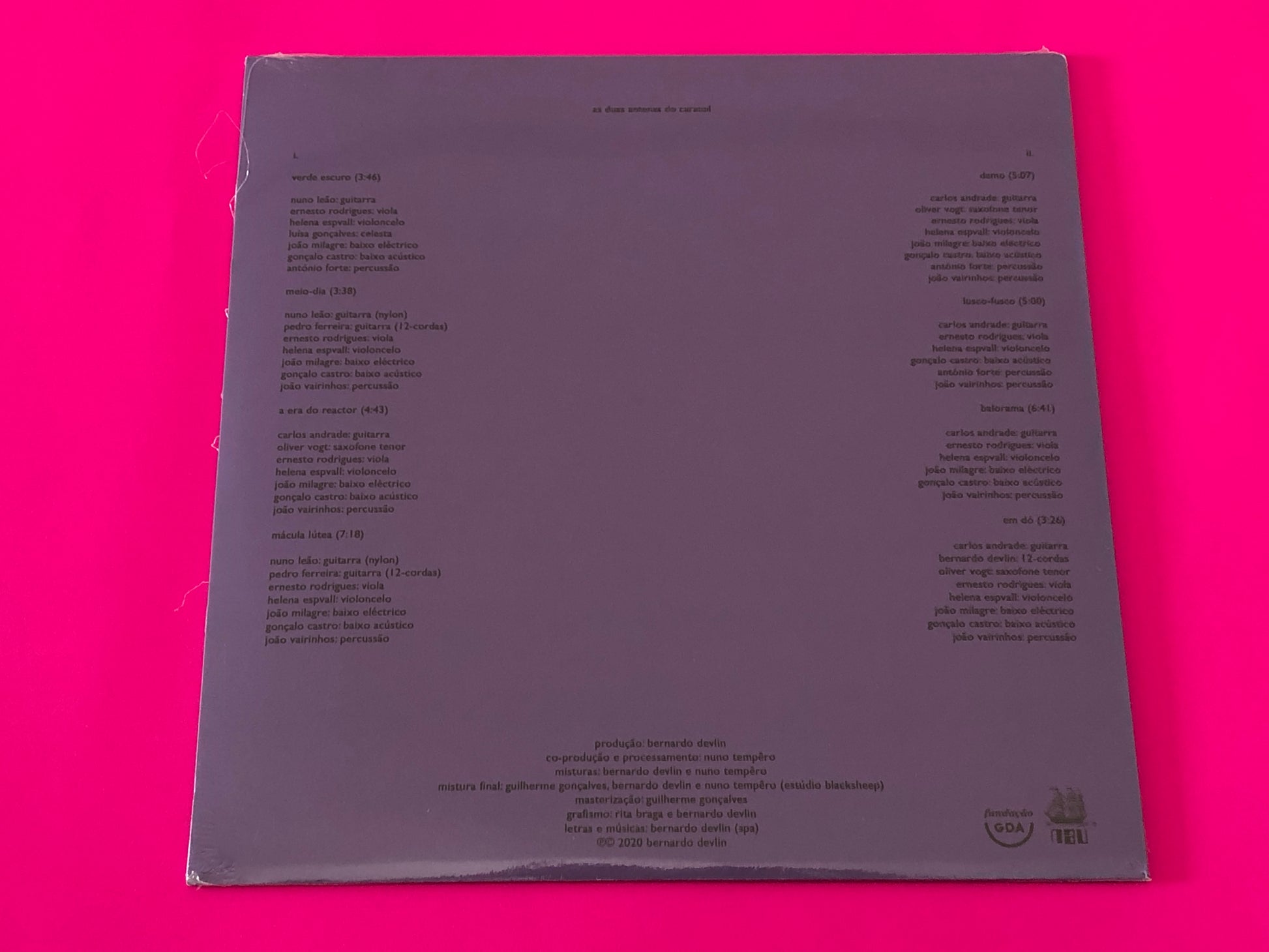 Bernardo Devlin : Proxima b (12", Album + File, WAV)