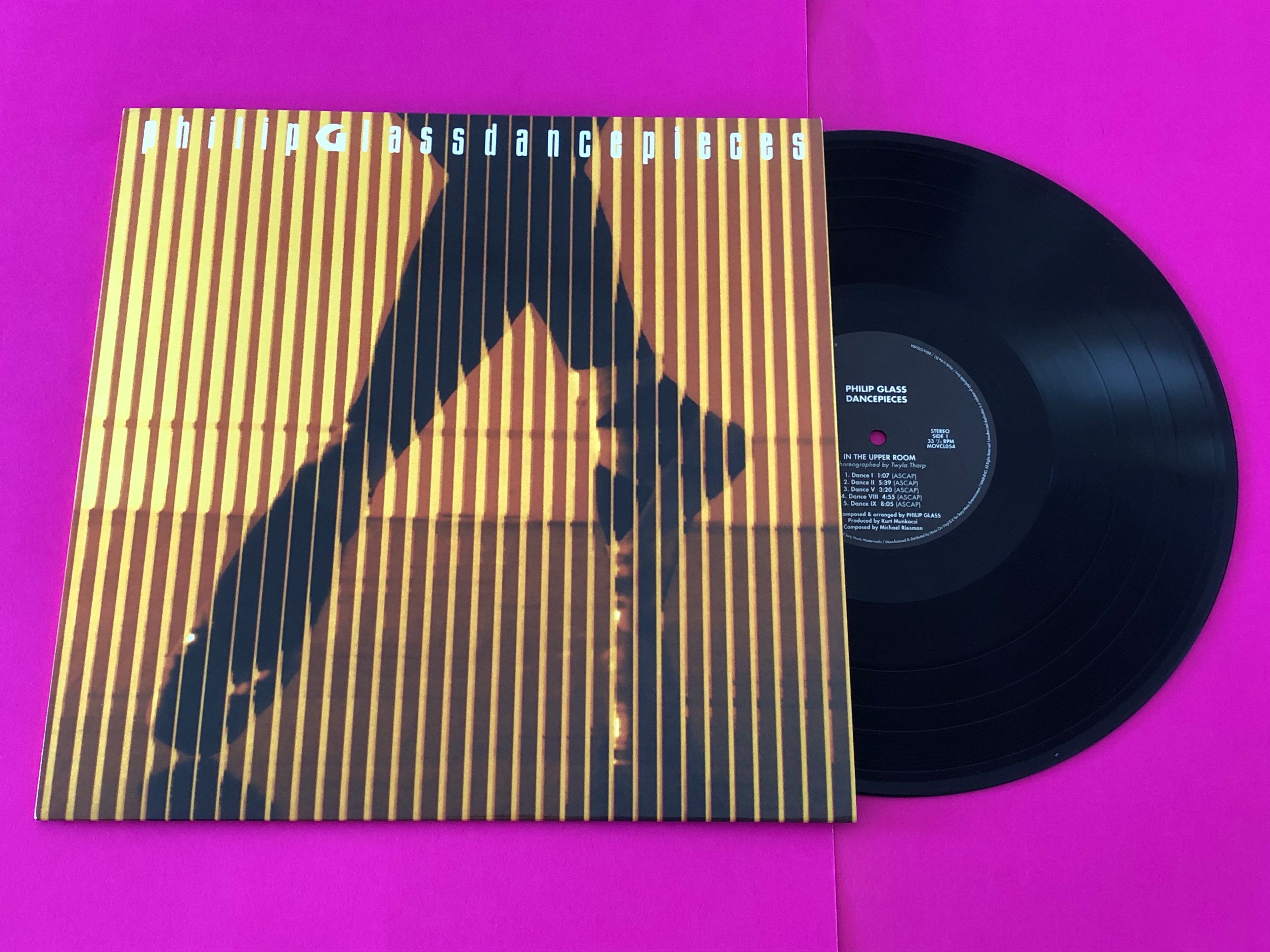 Philip Glass : Dancepieces (LP, Album, RE, 180)