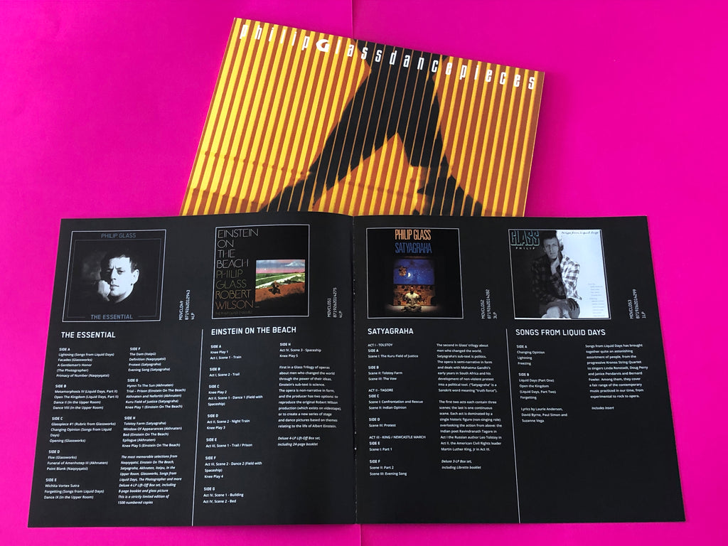 Philip Glass : Dancepieces (LP, Album, RE, 180)