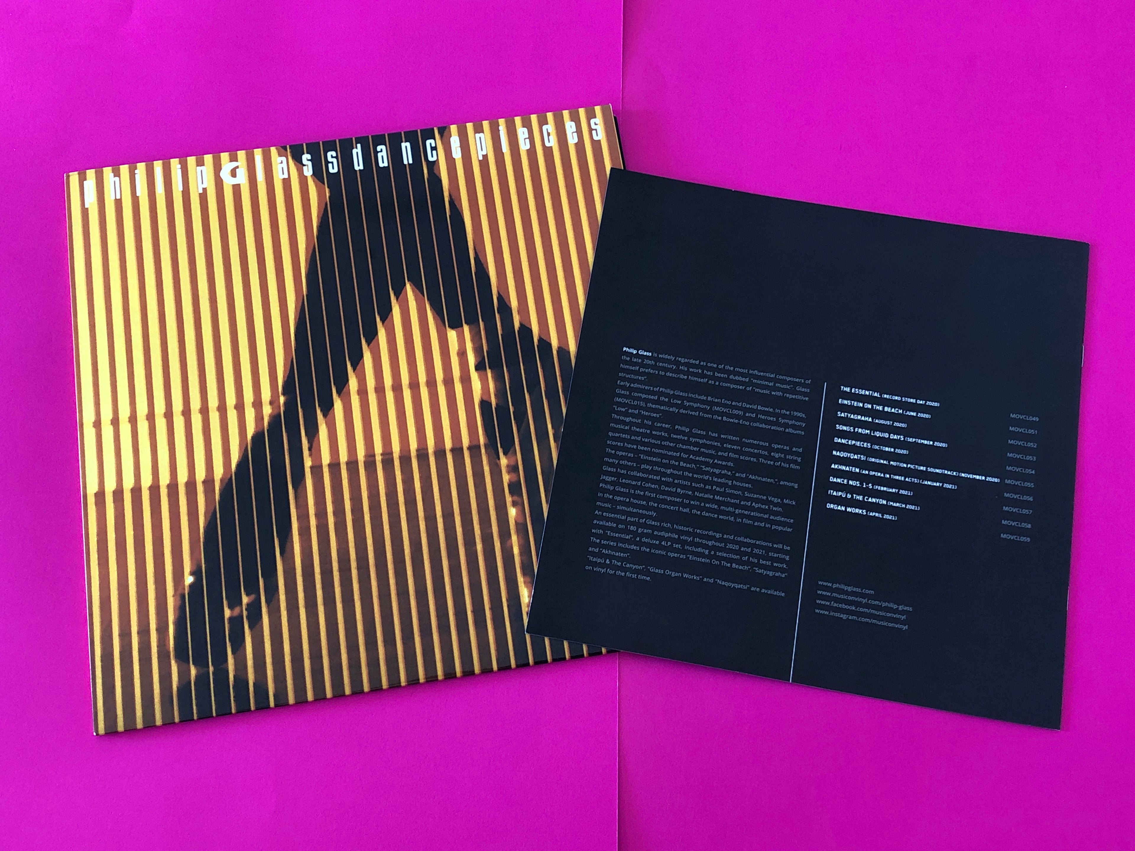 Philip Glass : Dancepieces (LP, Album, RE, 180)