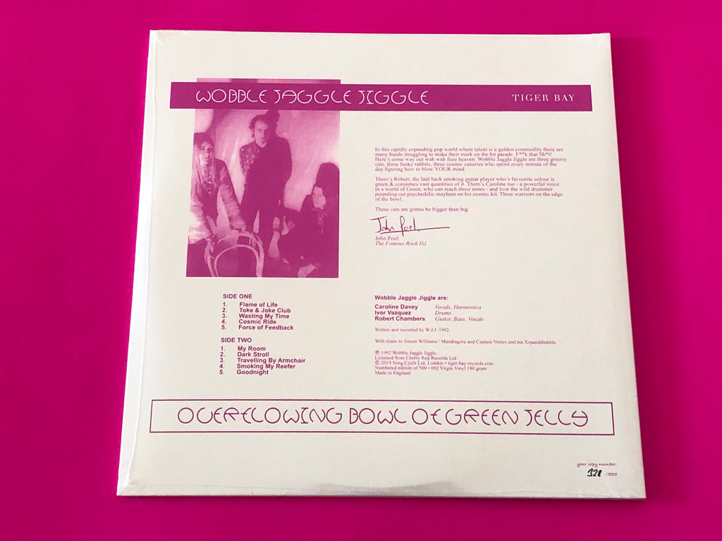 Wobble Jaggle Jiggle : Overflowing Bowl Of Green Jelly (LP, Album, Num, RE, RM, 180)