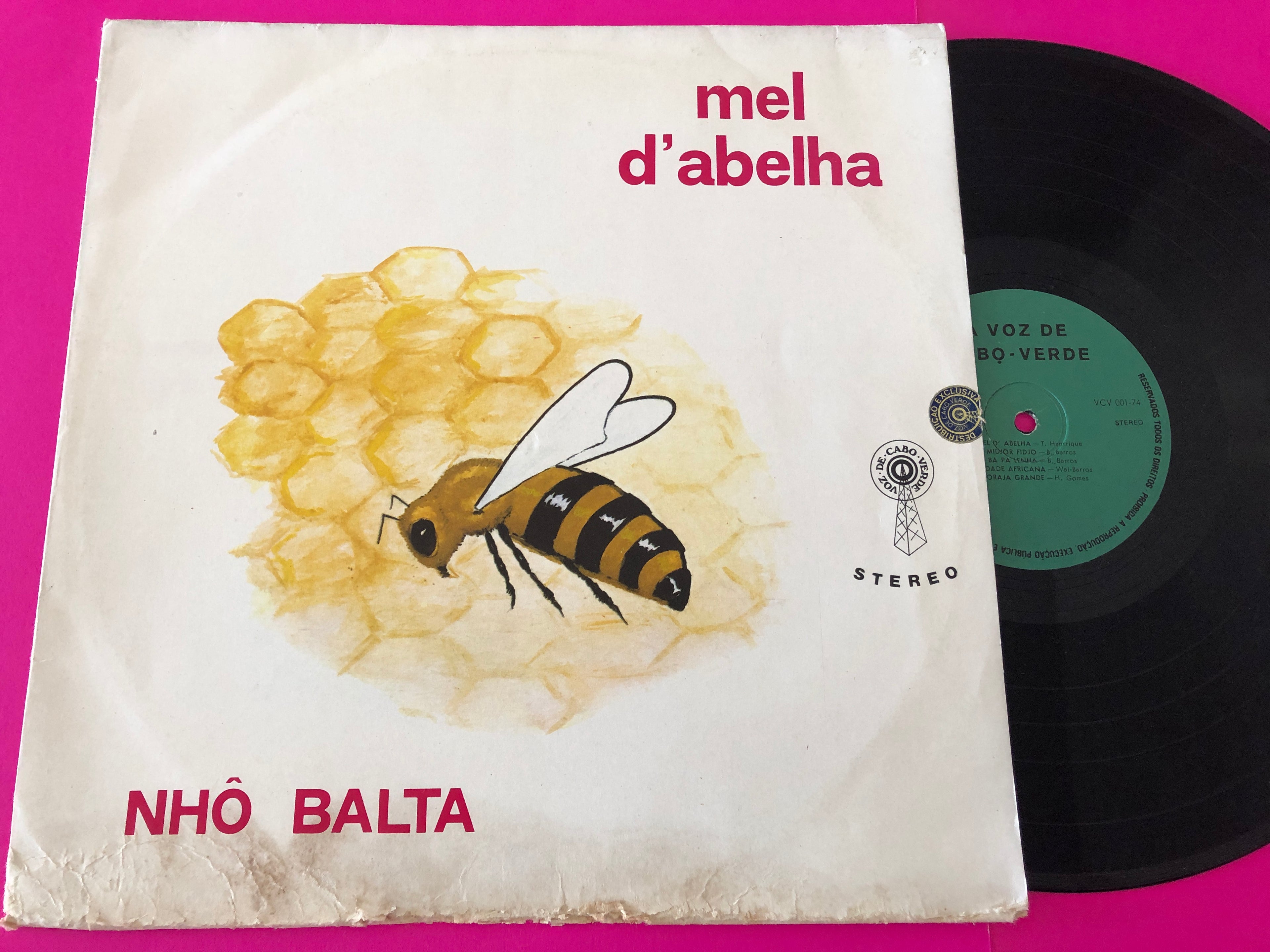 Nhô Balta : Mel D'Abelha (LP, Album)