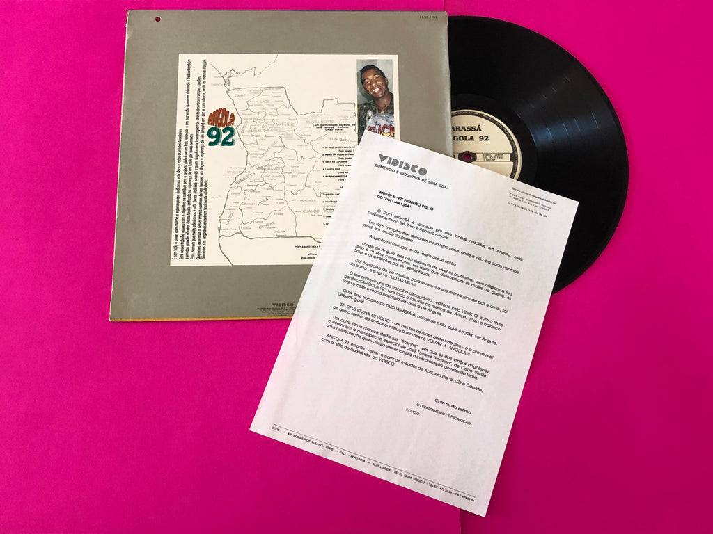 Iarassá : Angola 92 (LP)