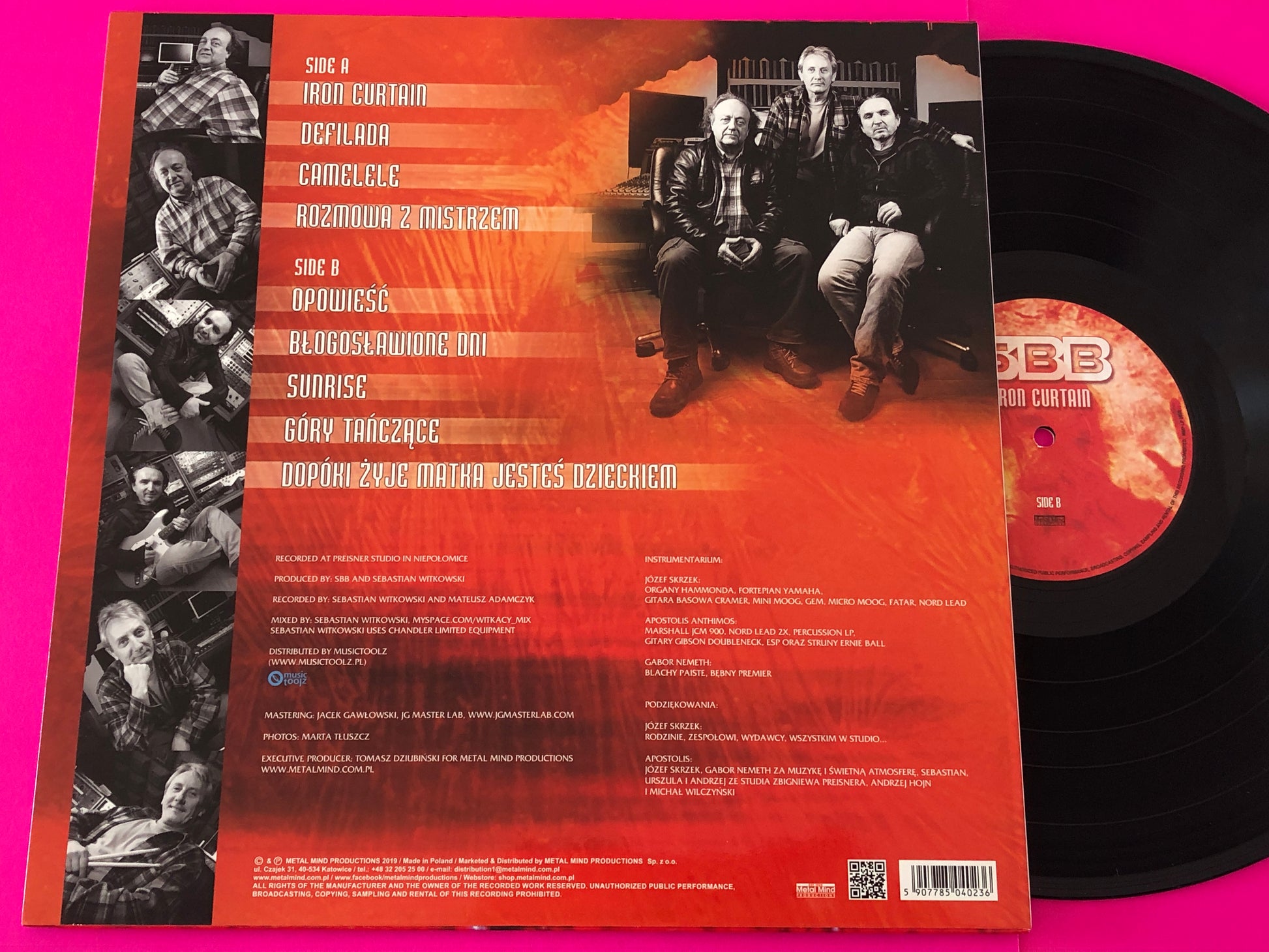SBB : Iron Curtain (LP, Album, RE, 180)