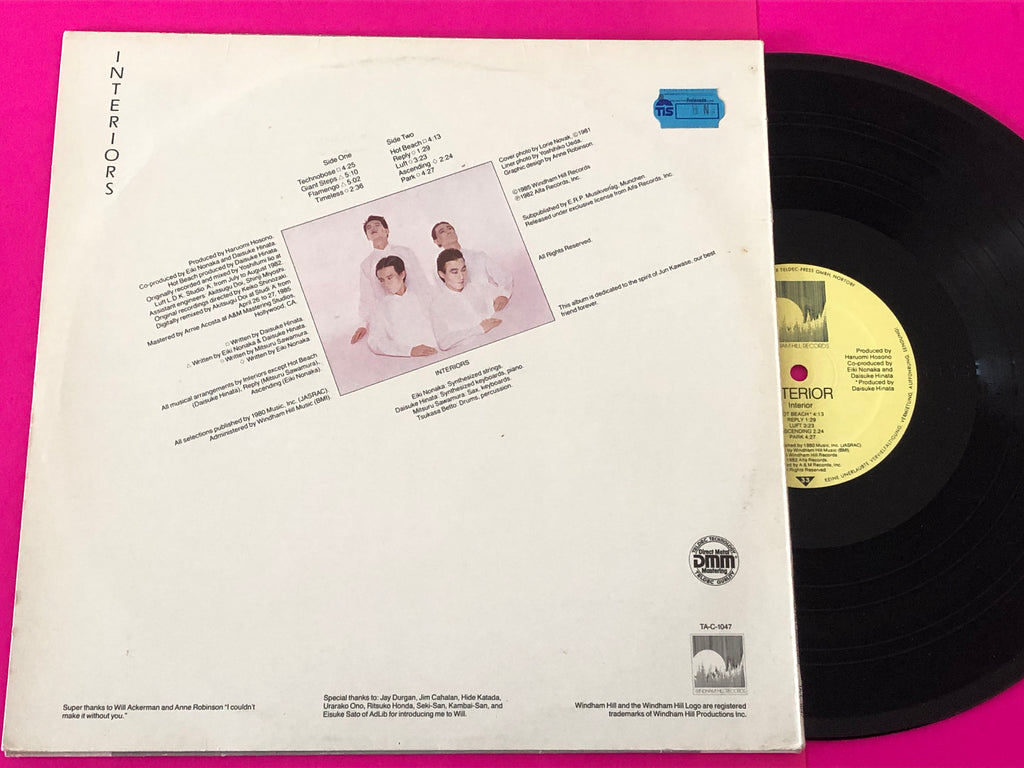 Interior : Interiors (LP, Album, RE)