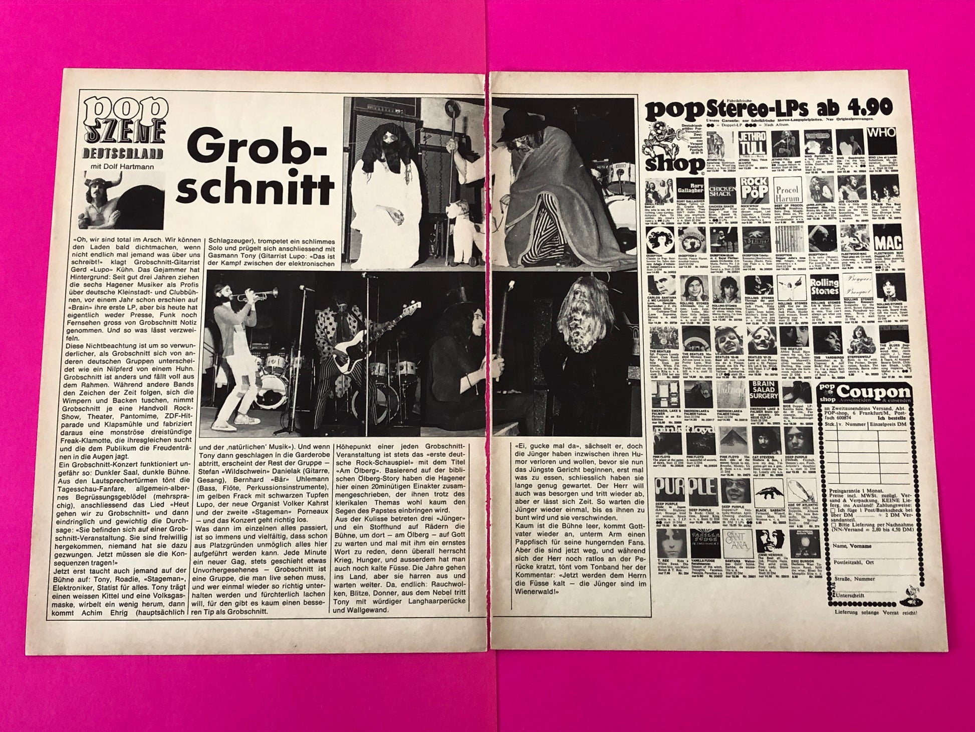 Grobschnitt : Jumbo Mit Deutschen Texten (LP, Album, RE)