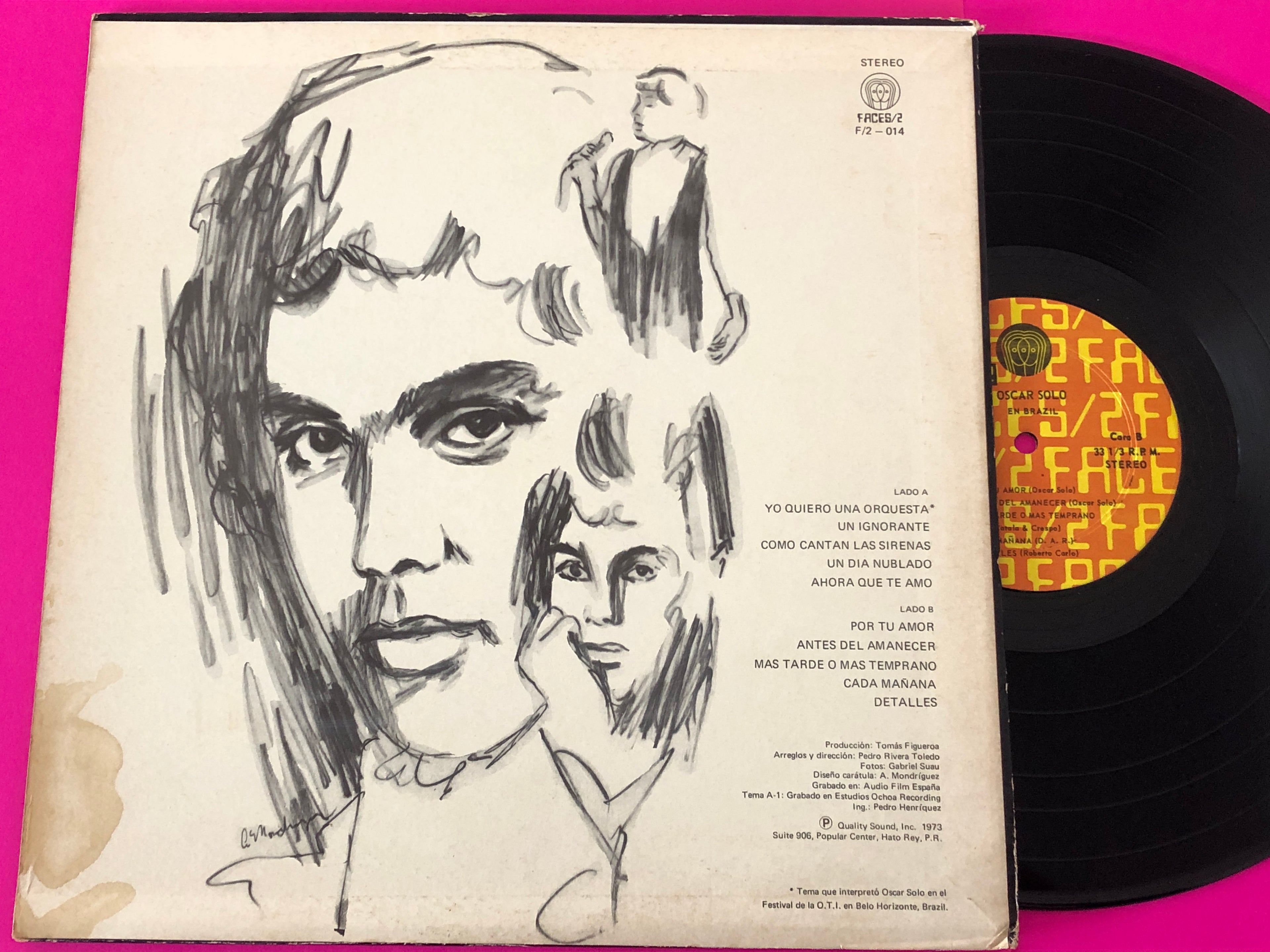 Oscar Solo : En Brazil (LP, Album)