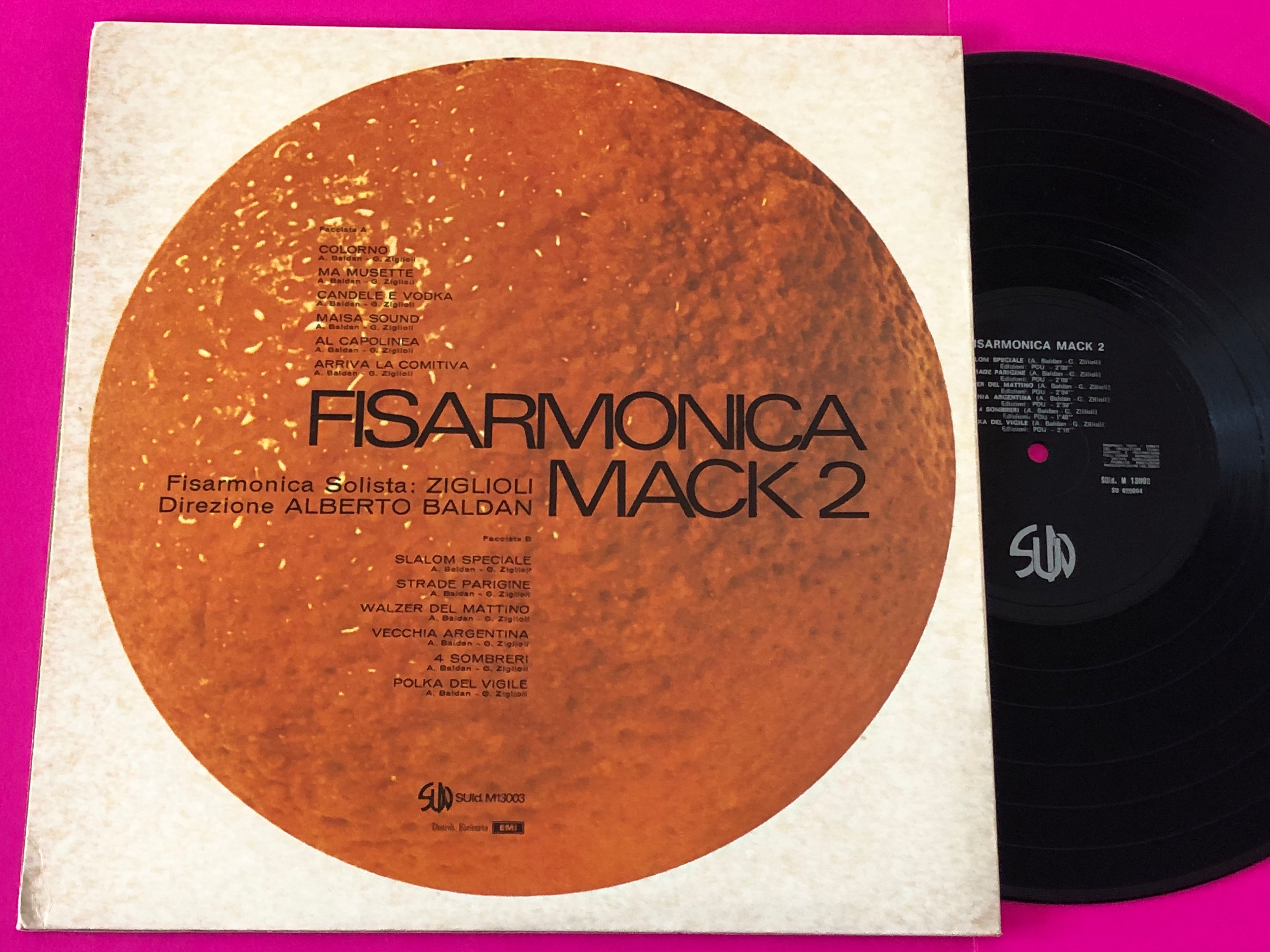 Alberto Baldan Bembo - Gilberto Ziglioli : Fisarmonica Mack 2 (LP, Album)