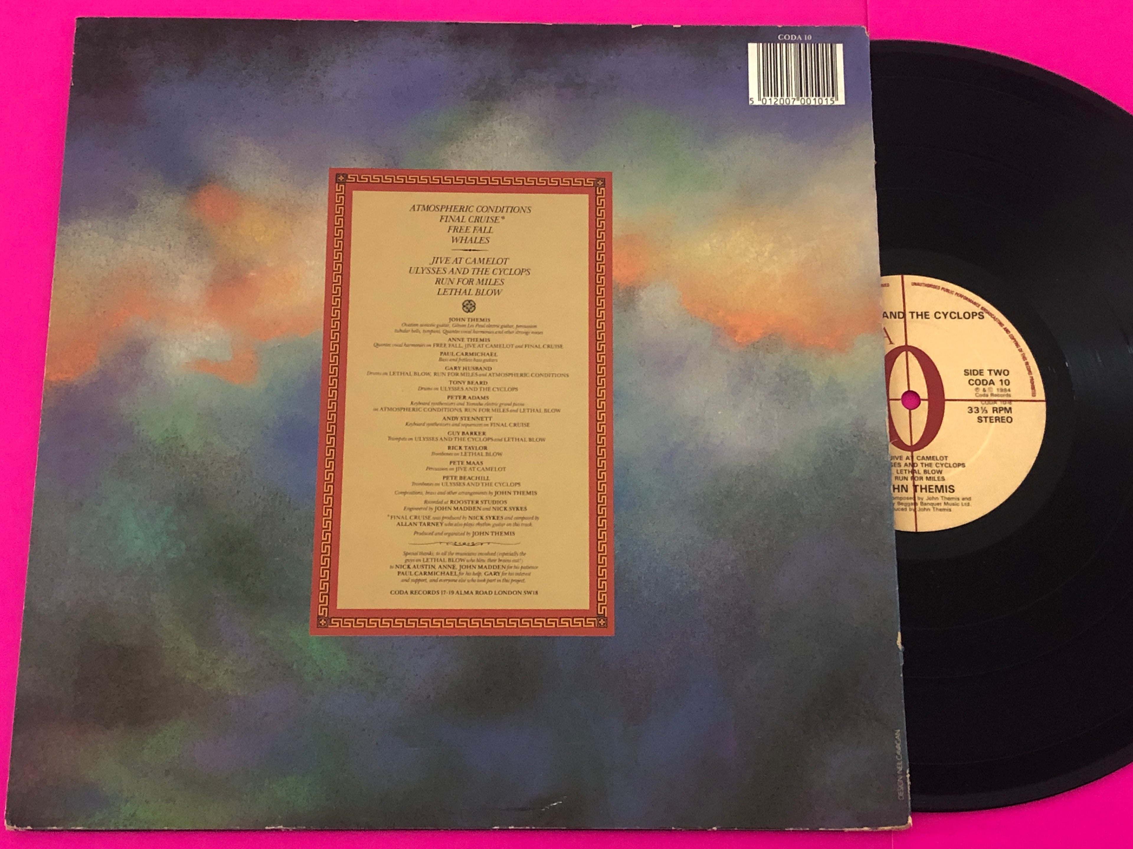 John Themis : Ulysses And The Cyclops (LP, Album)