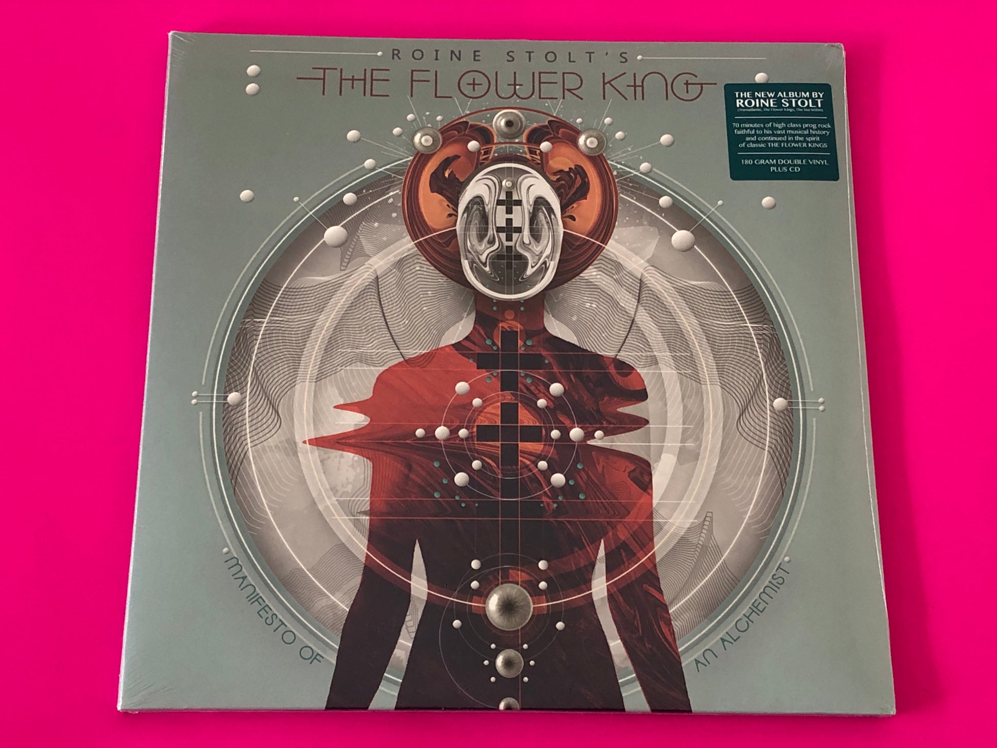 Roine Stolt's The Flower King : Manifesto Of An Alchemist (2xLP, Album, 180 + CD, Album)
