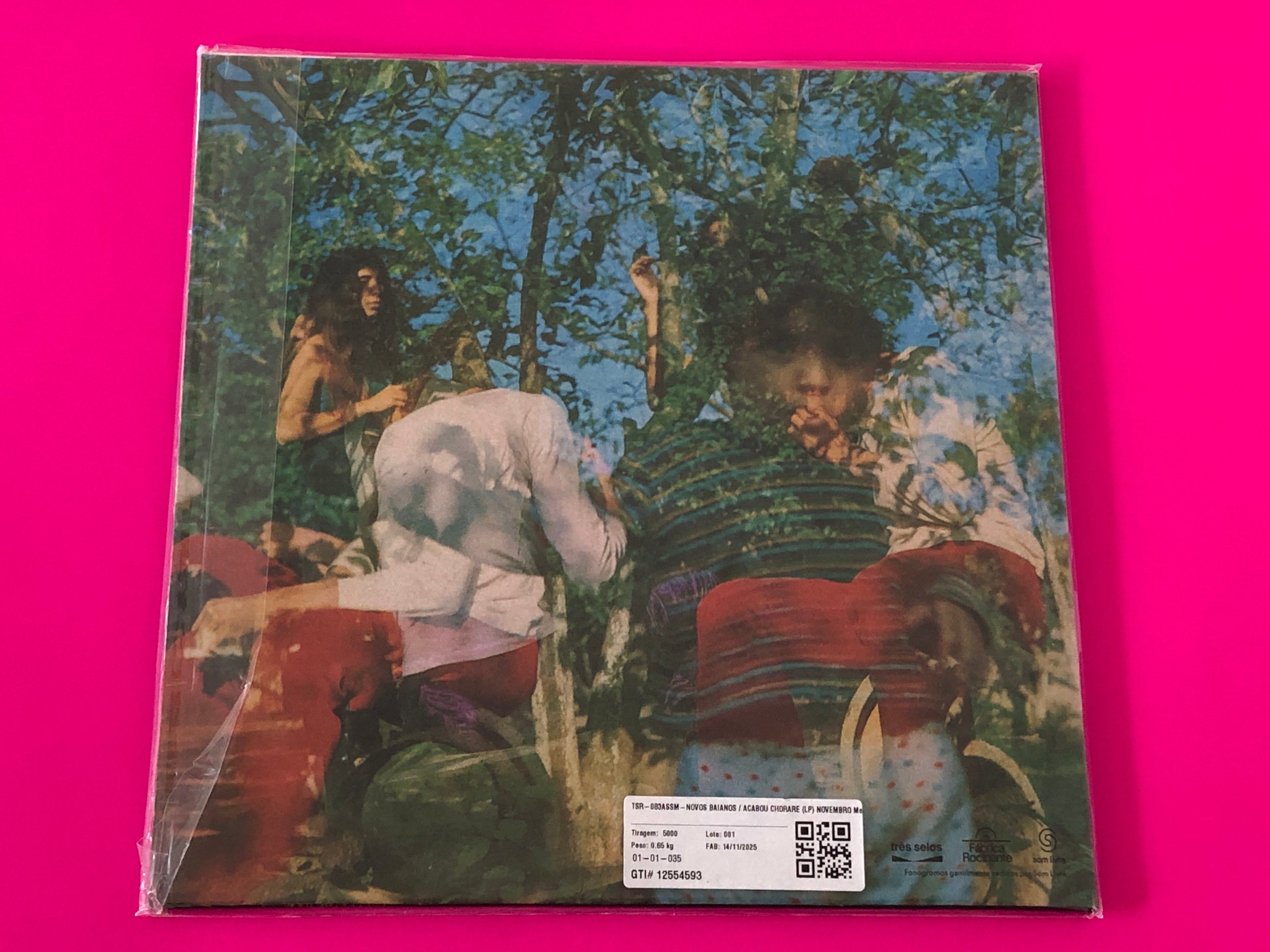 Os Novos Baianos : Acabou Chorare (LP, Album, Club, Ltd, RE, Gre)